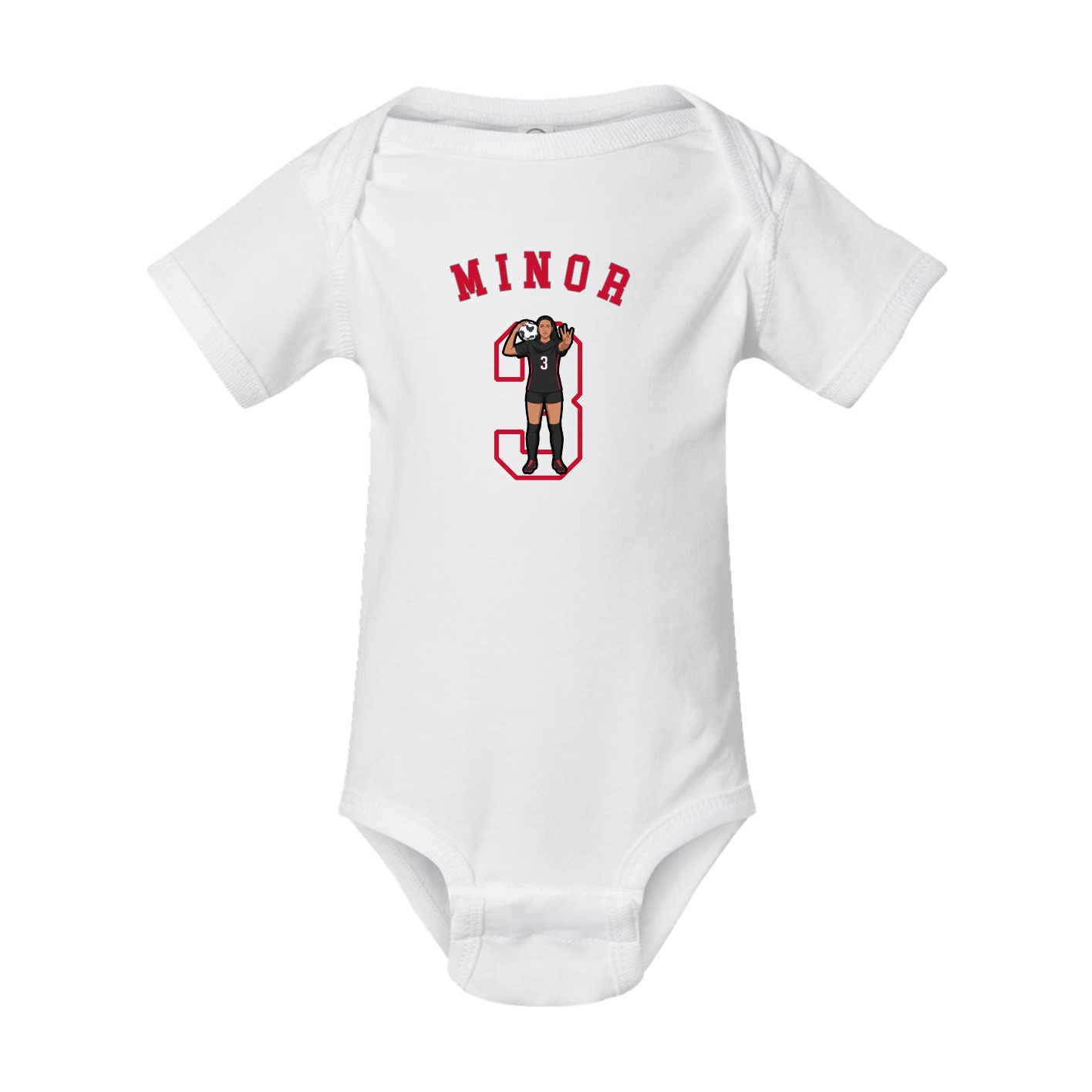 Baby Onesie — Shirsey Arch in White
