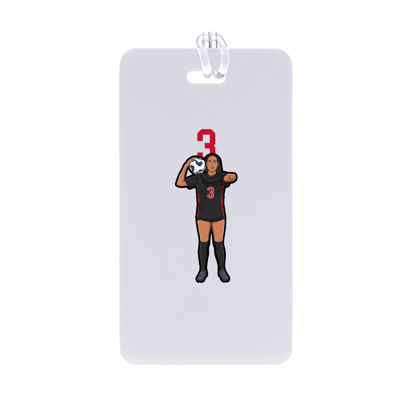 Bag Tag — Number Top in Classic
