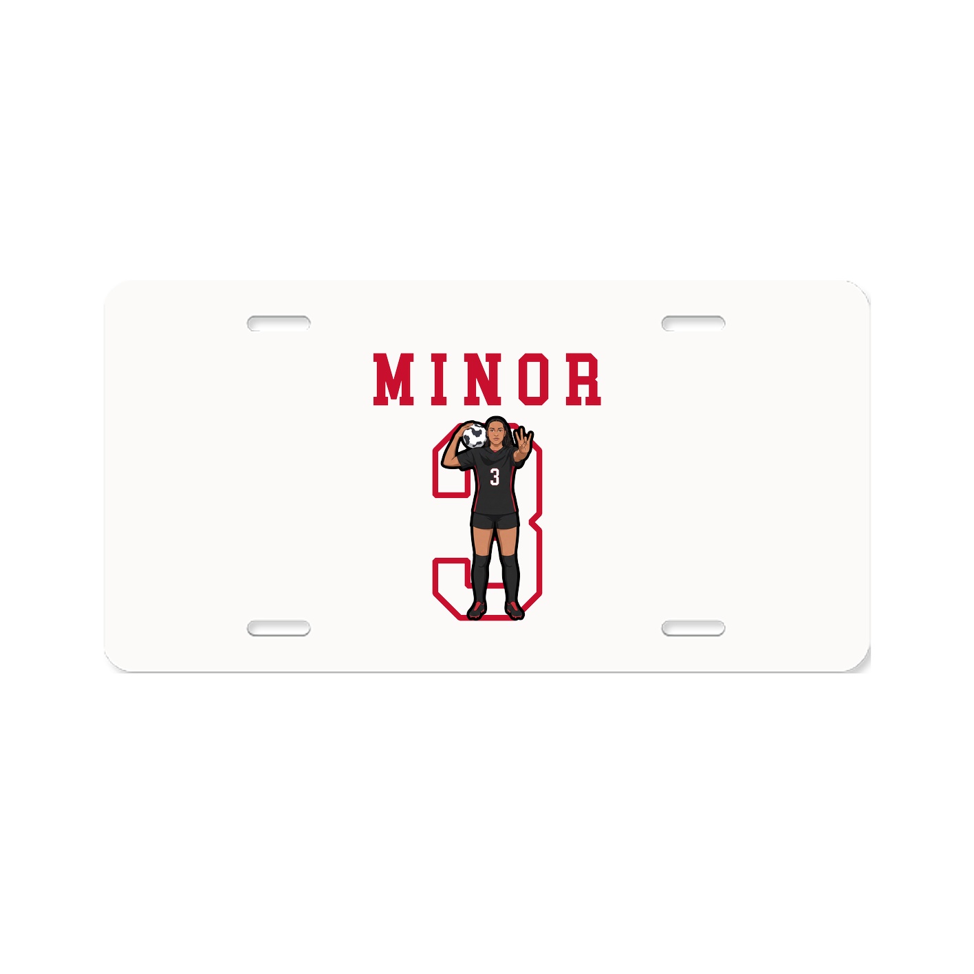 License Plate — Shirsey in Classic