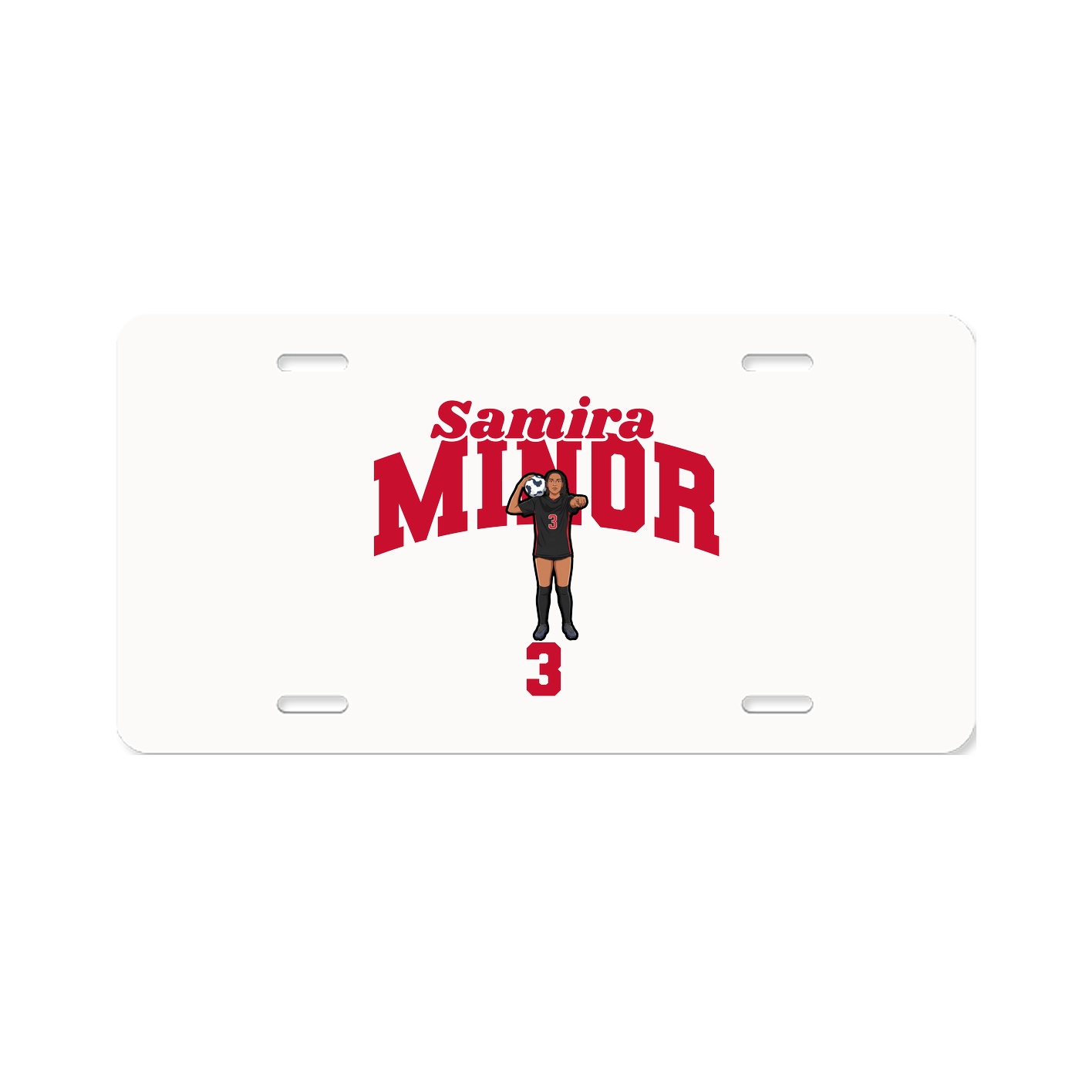 License Plate — Signature Arch in Classic