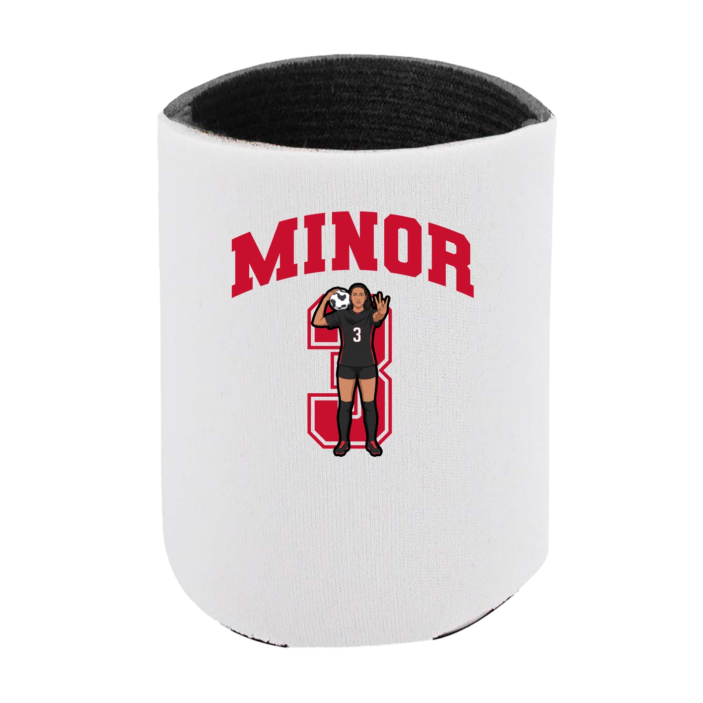Can Holder — Number in White