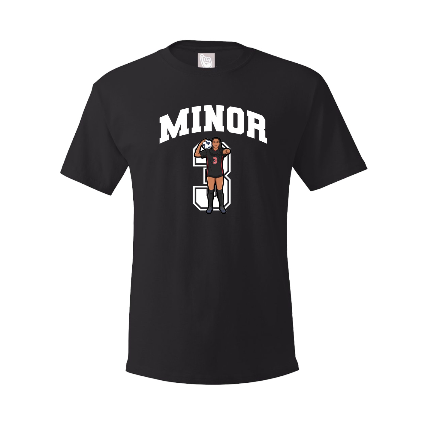 Tee — Number in Black