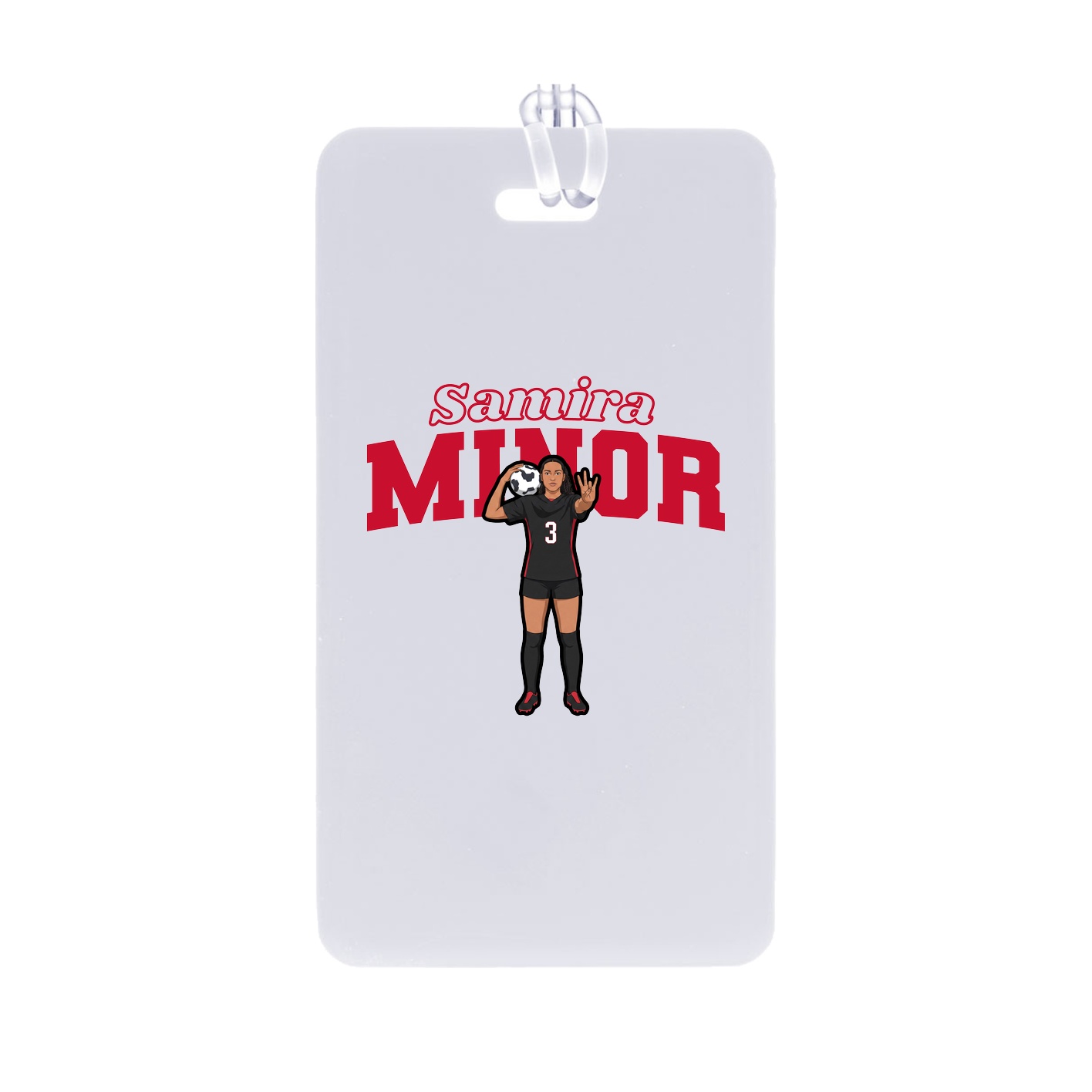 Bag Tag — Name Arch in Classic