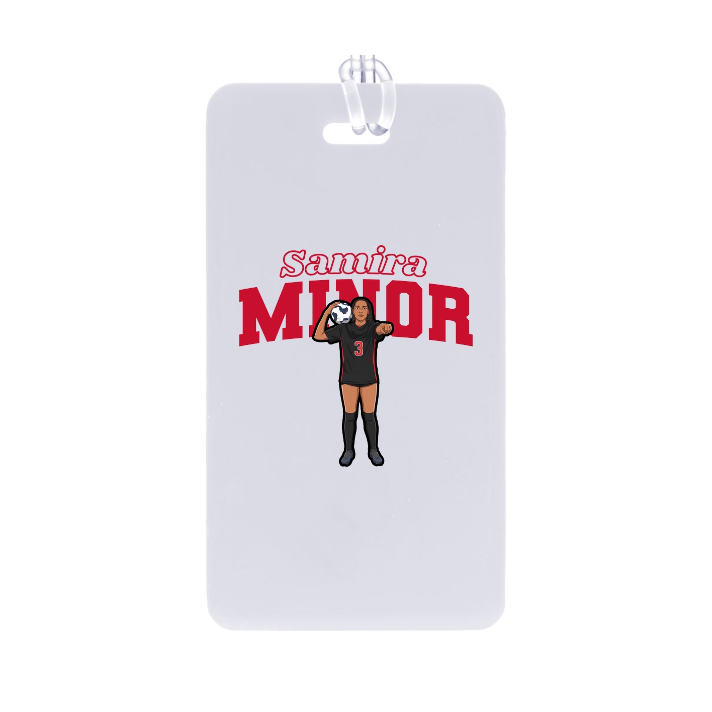 Bag Tag — Name Arch in Classic