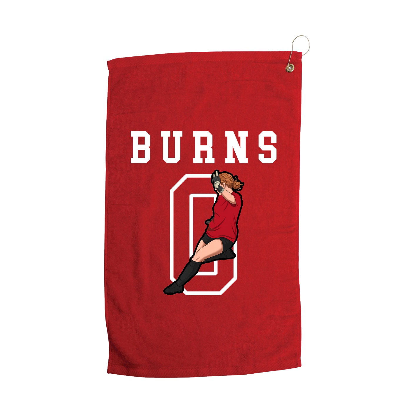 Golf Towel — Shirsey in Red