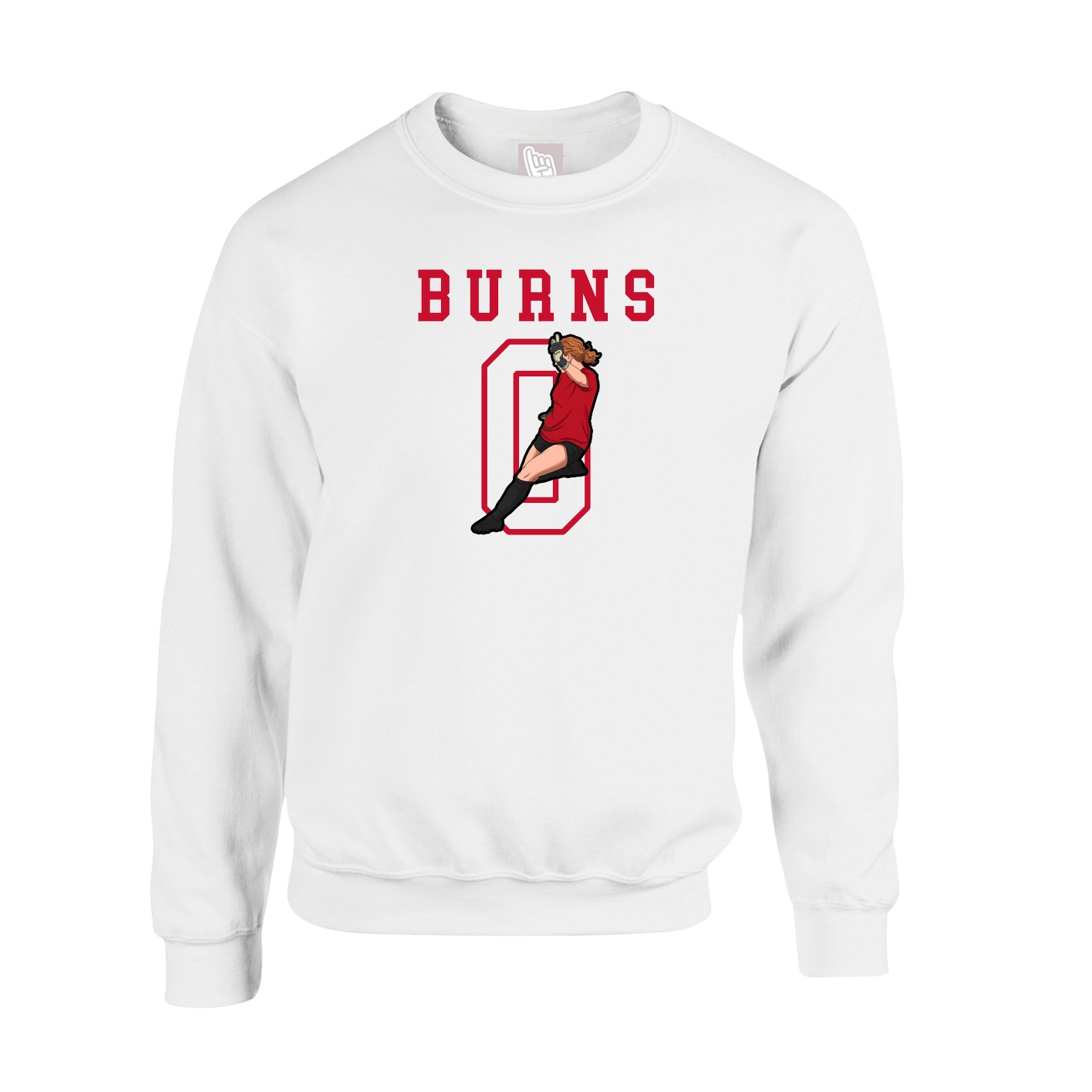 Fleece Crew — Shirsey in White