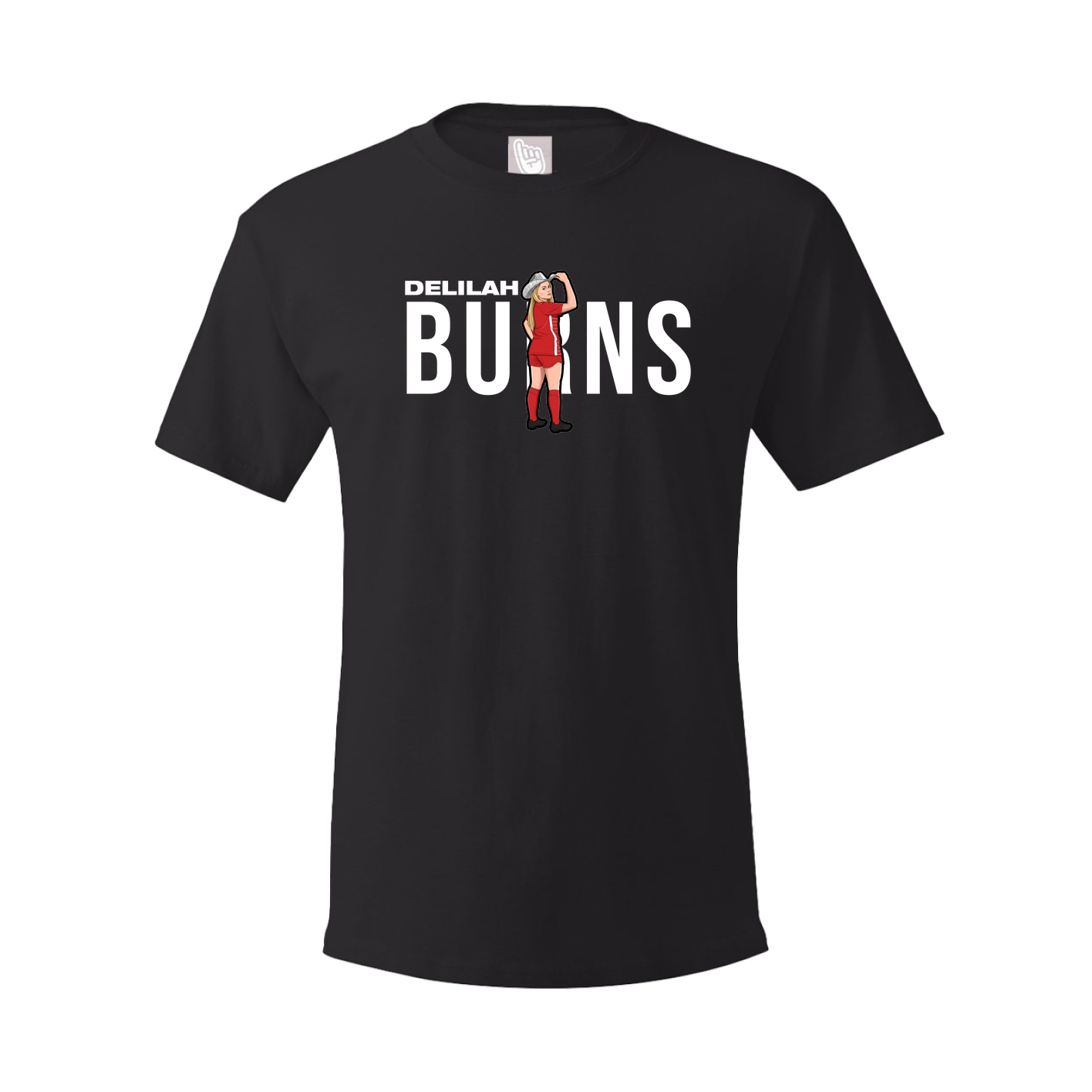 Youth Tee — Player Name in Black