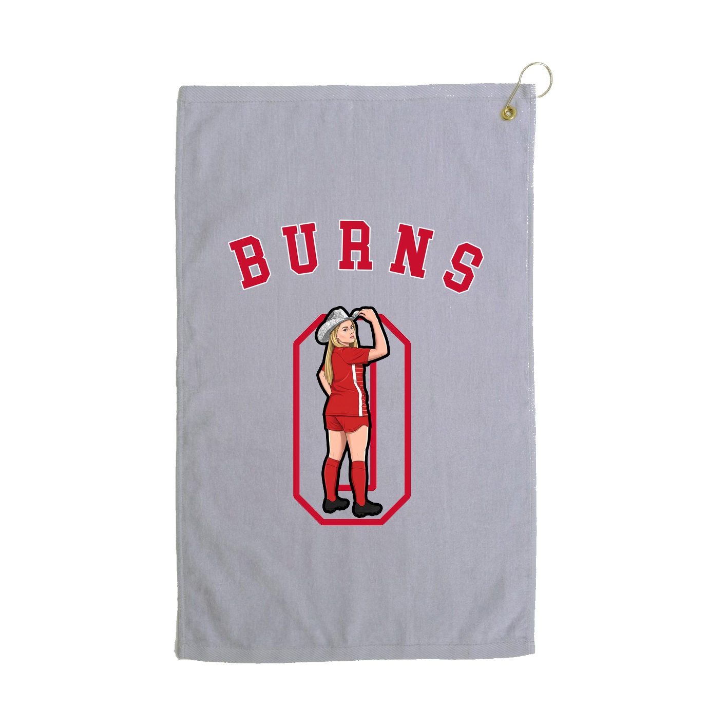 Golf Towel — Shirsey Arch in Grey