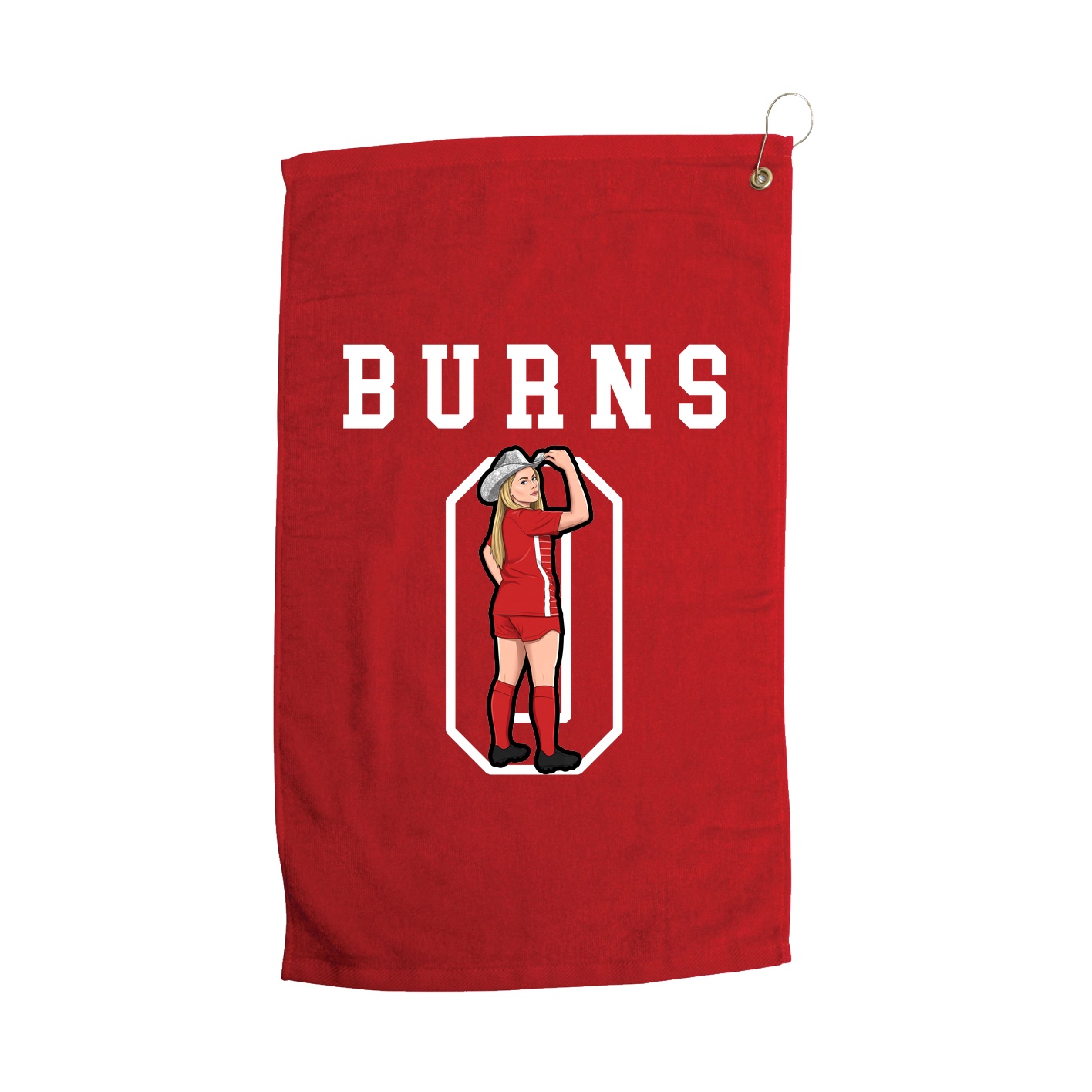Golf Towel — Shirsey in Red