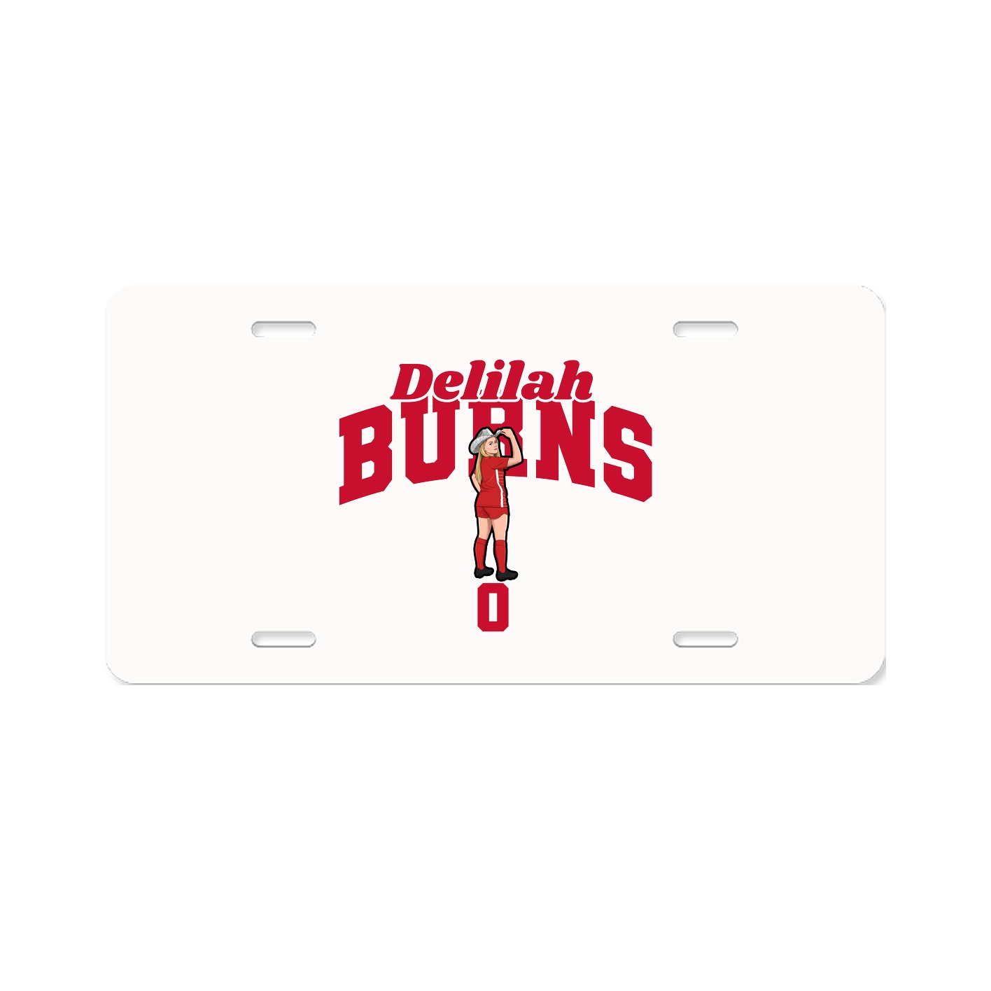 License Plate — Signature Arch in Classic