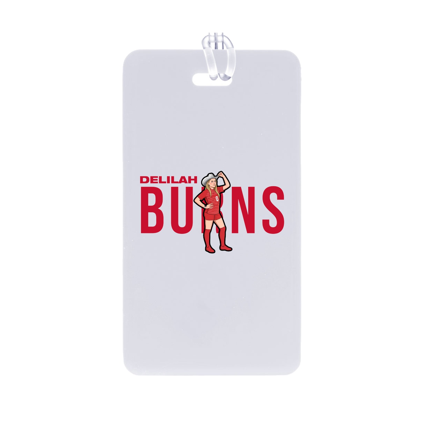 Bag Tag — Player Name in Classic