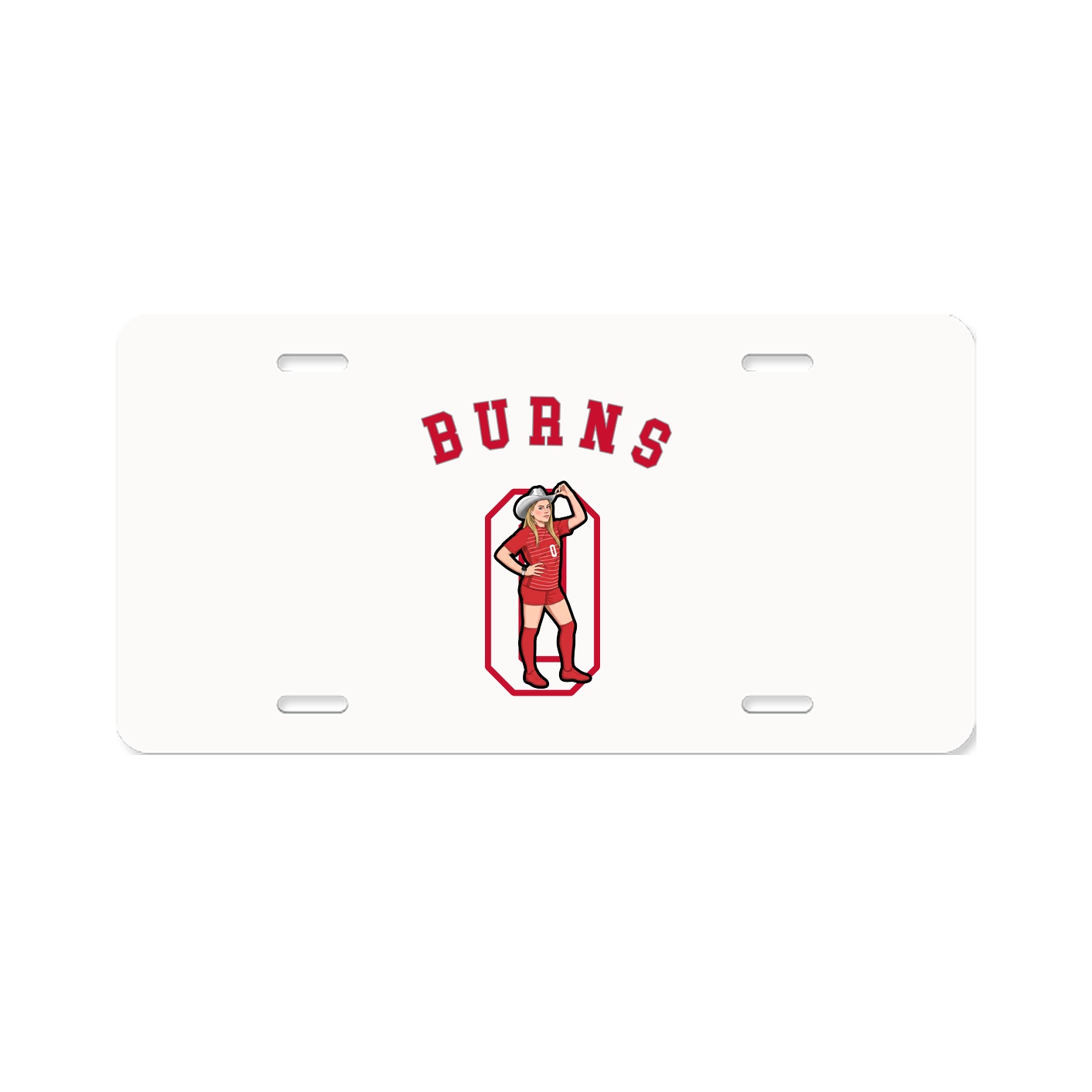 License Plate — Shirsey Arch in Classic