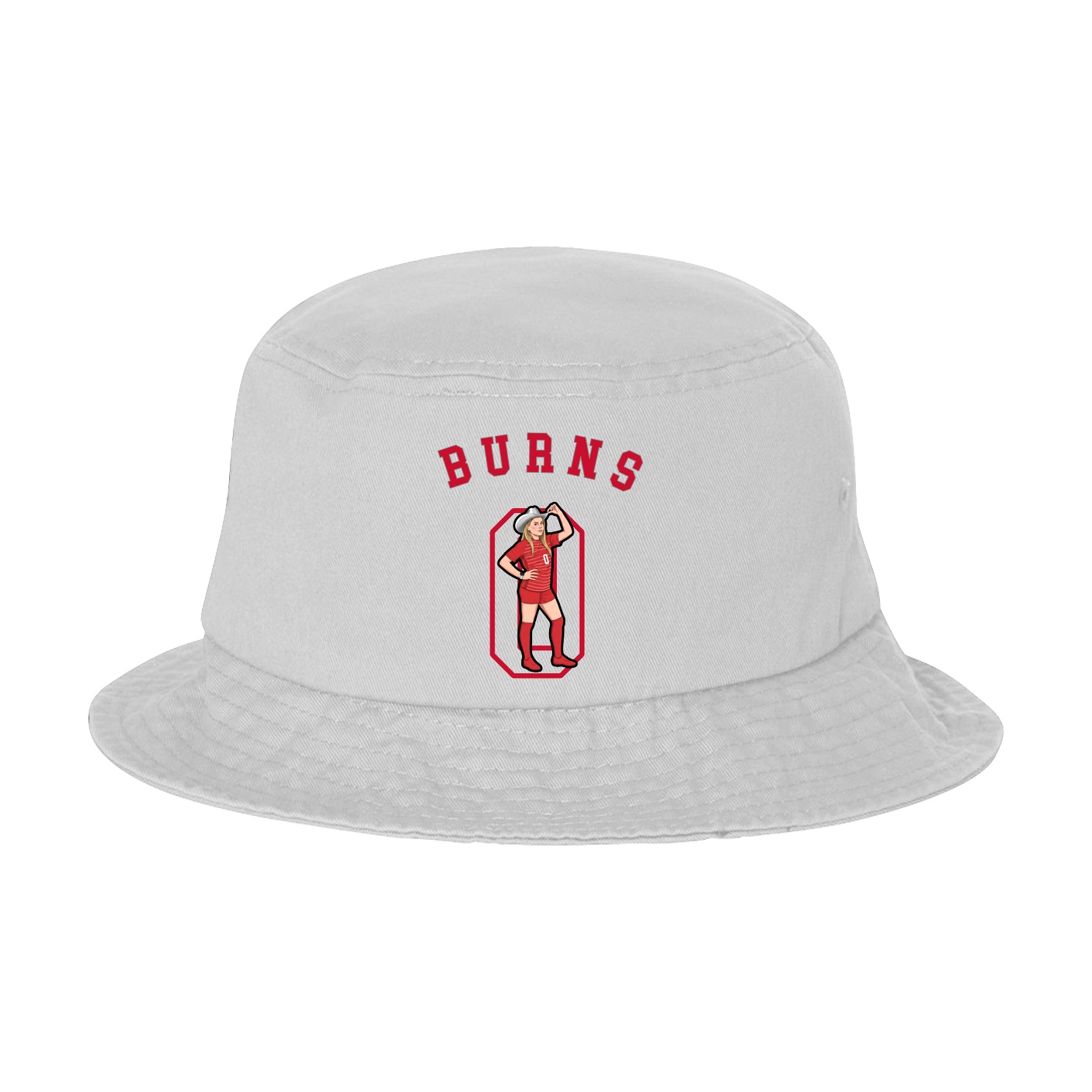 Bucket Cap — Shirsey Arch in White
