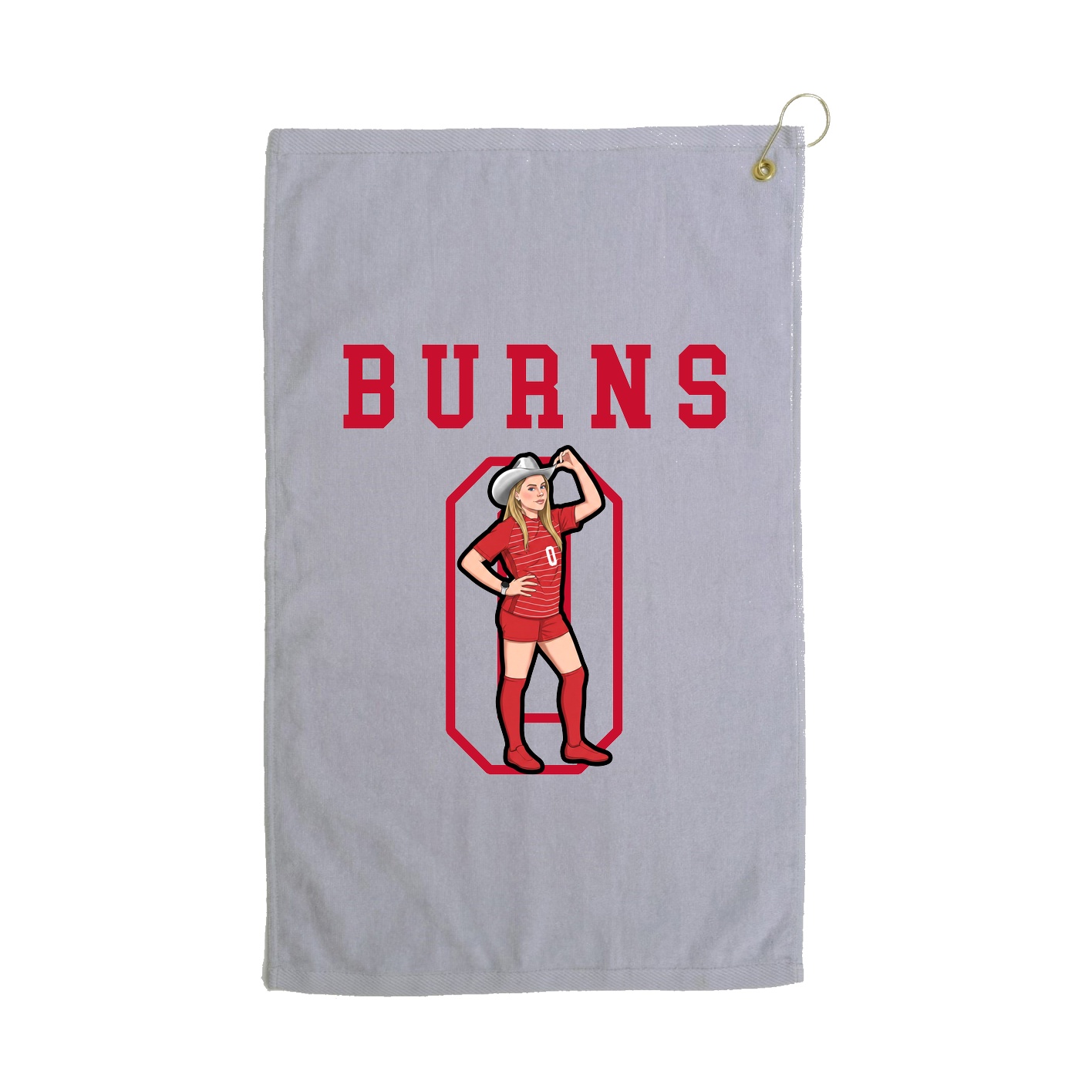 Golf Towel — Shirsey in Grey
