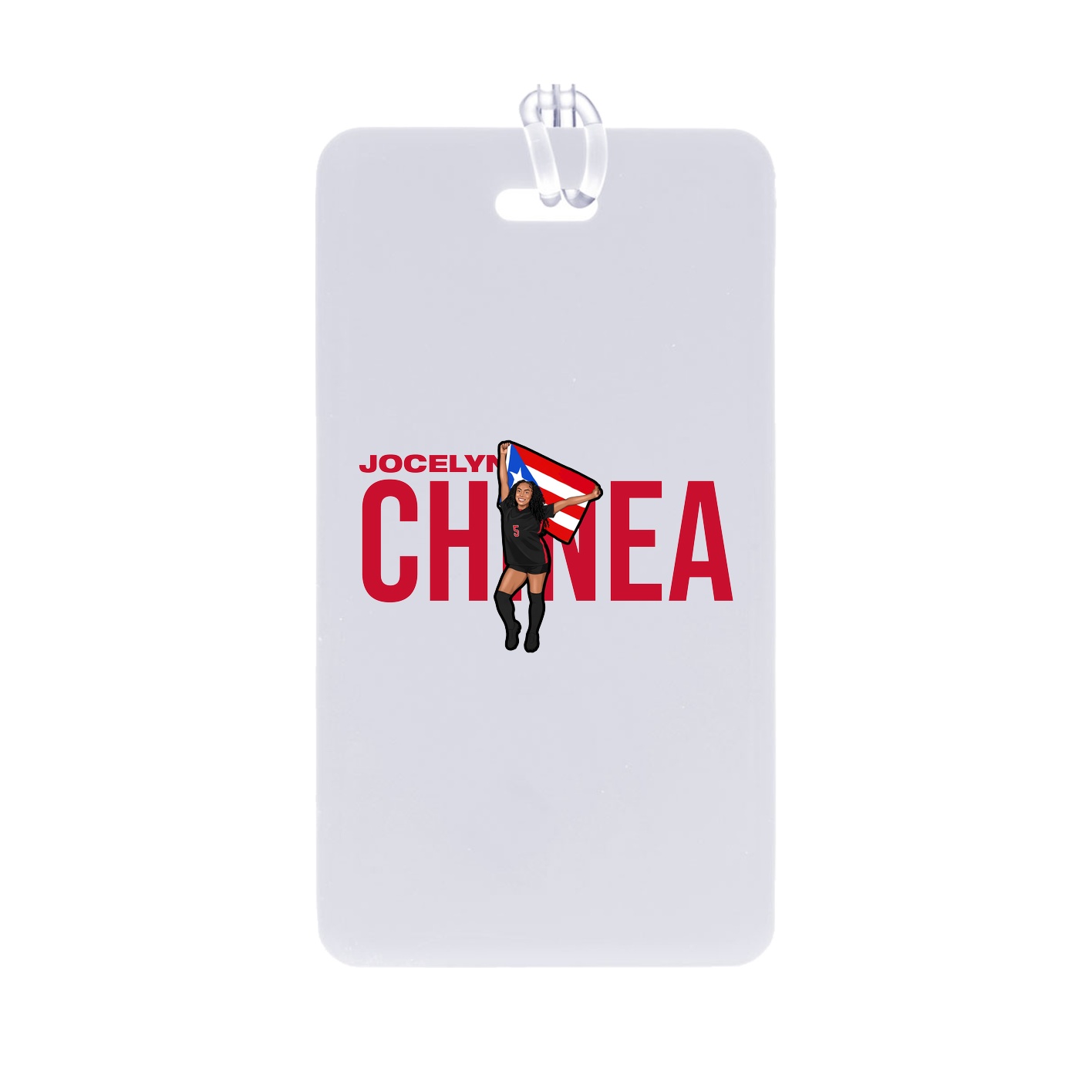 Bag Tag — Player Name in Classic