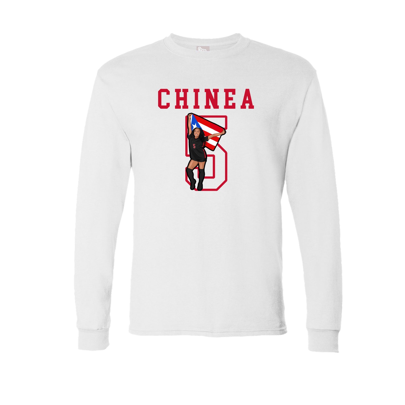 Long Sleeve Tee — Shirsey in White