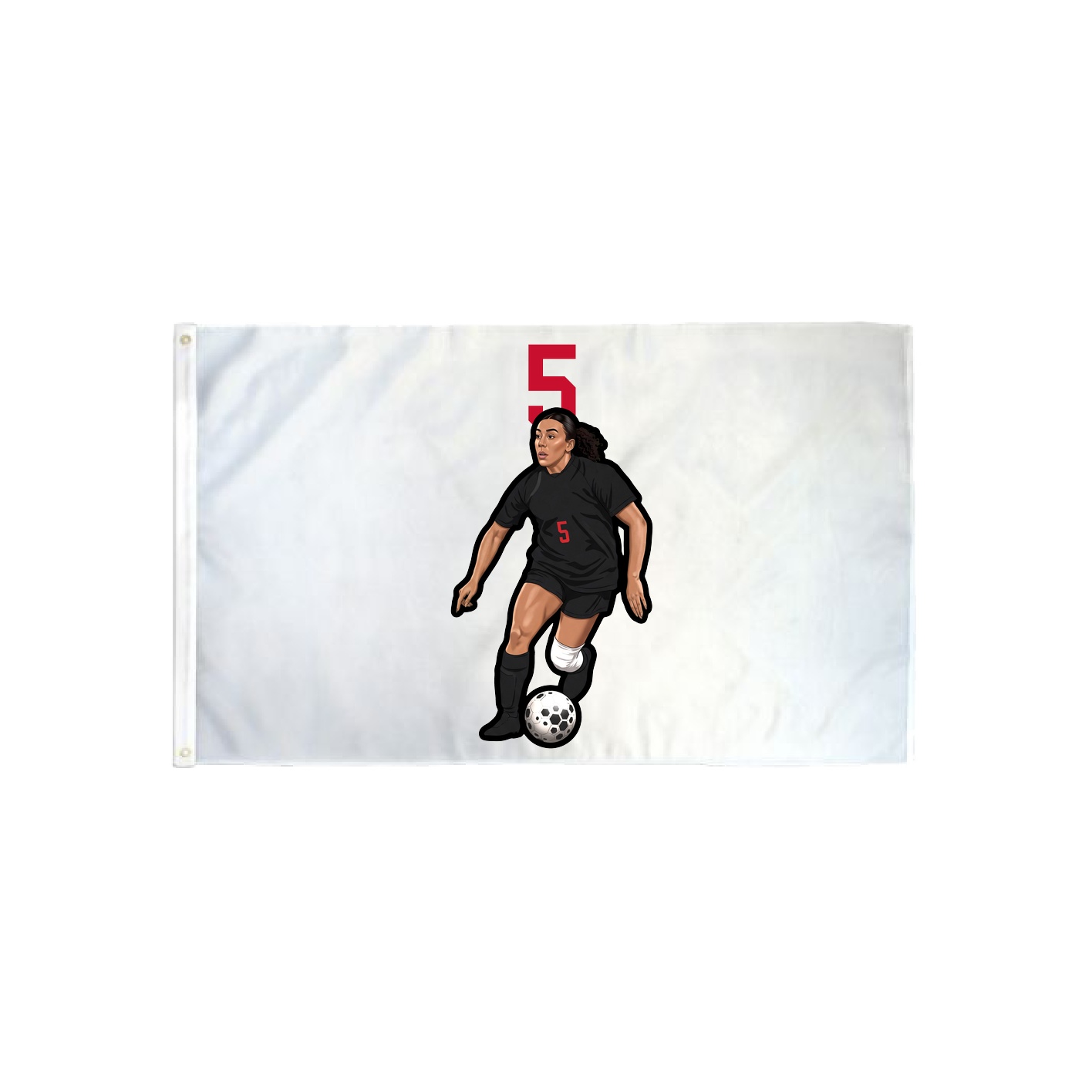 3x5 Flag — Number Top in Classic