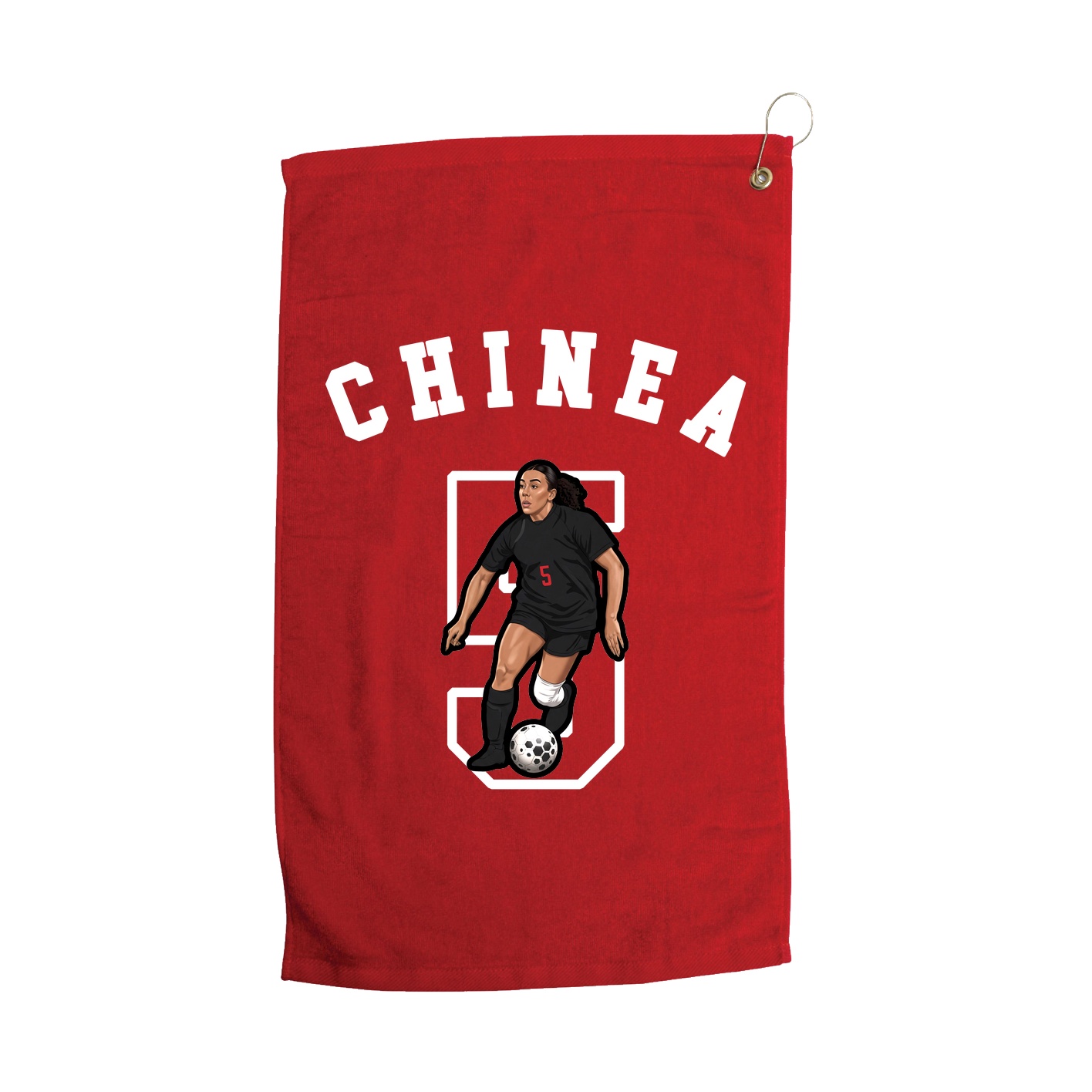 Golf Towel — Shirsey Arch in Red