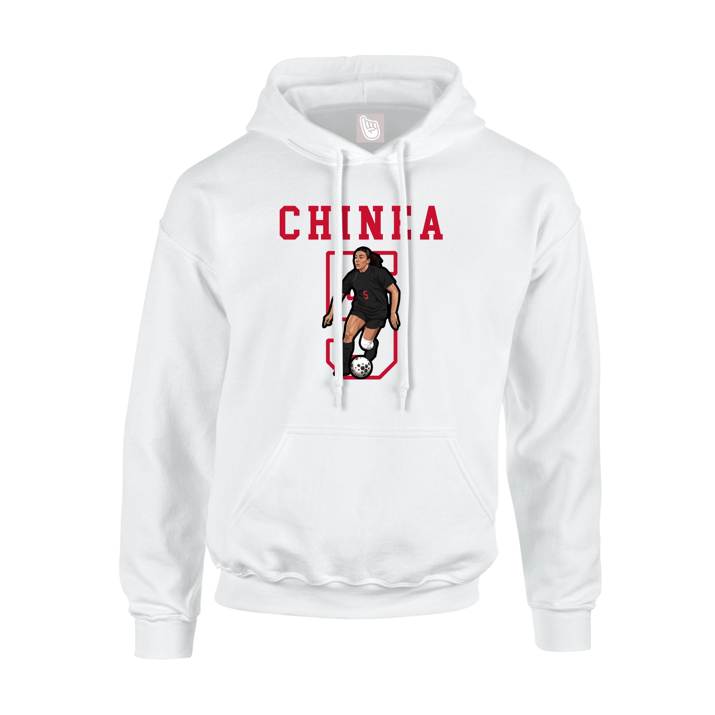 Youth Hoodie — Shirsey in White
