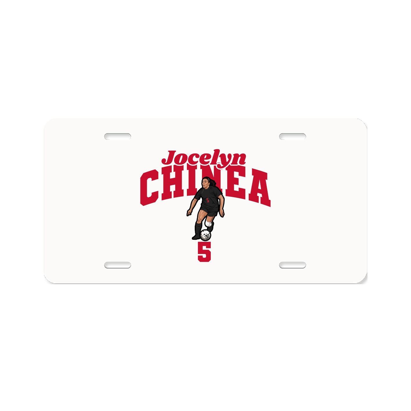 License Plate — Signature Arch in Classic