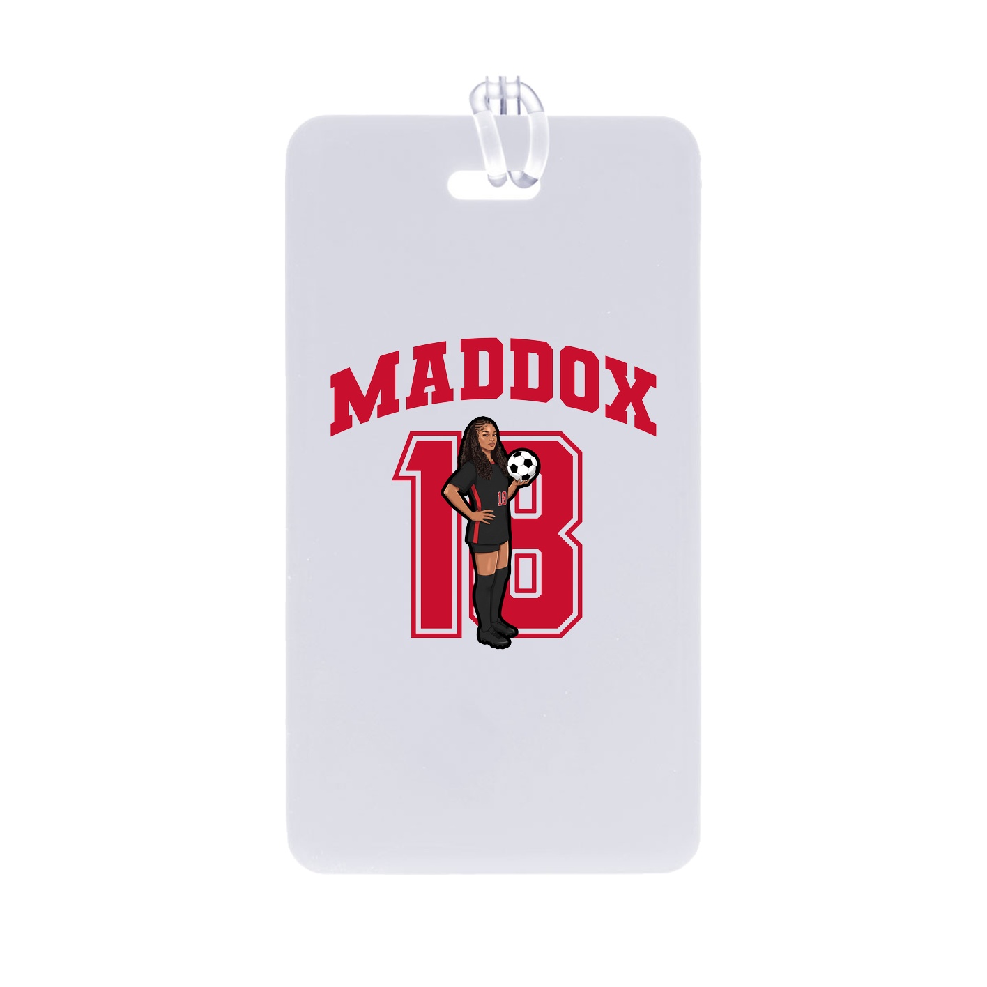 Bag Tag — Number in Classic