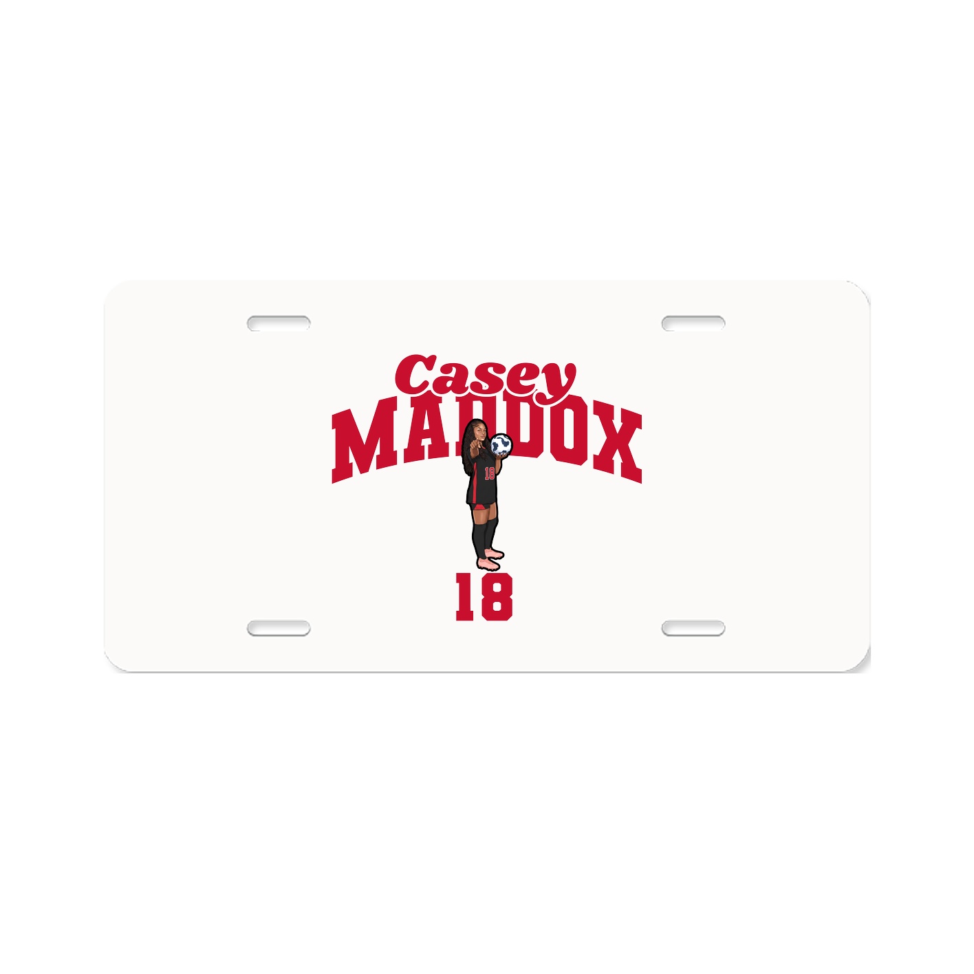 License Plate — Signature Arch in Classic