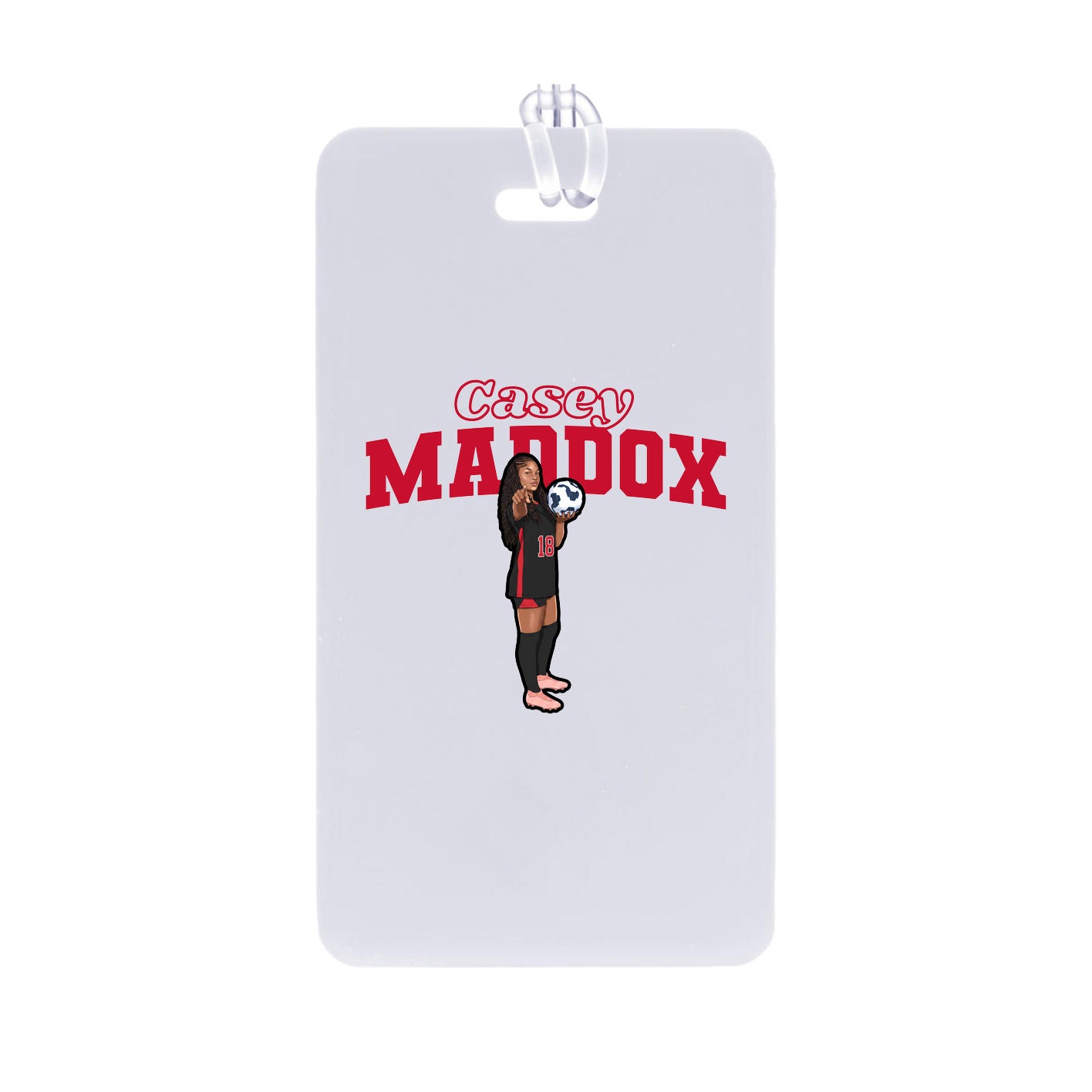 Bag Tag — Name Arch in Classic