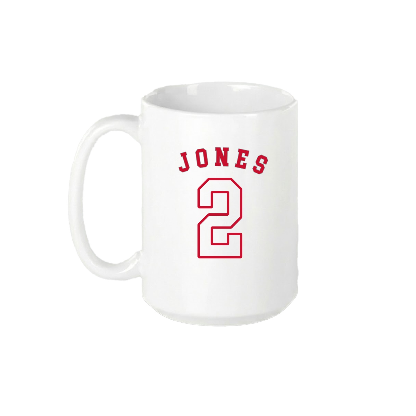 15oz Coffee Mug — Shirsey Arch in White