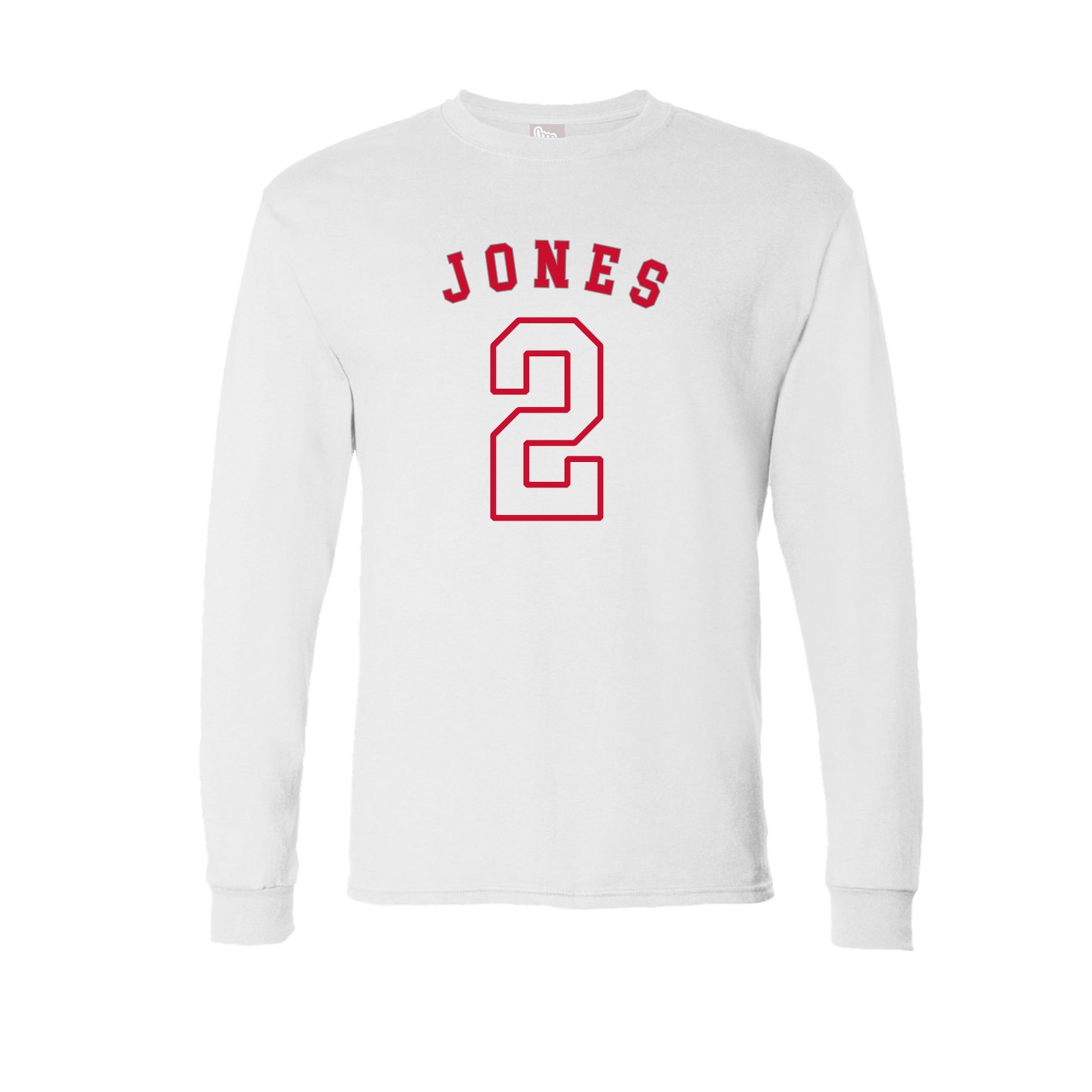 Long Sleeve Tee — Shirsey Arch in White