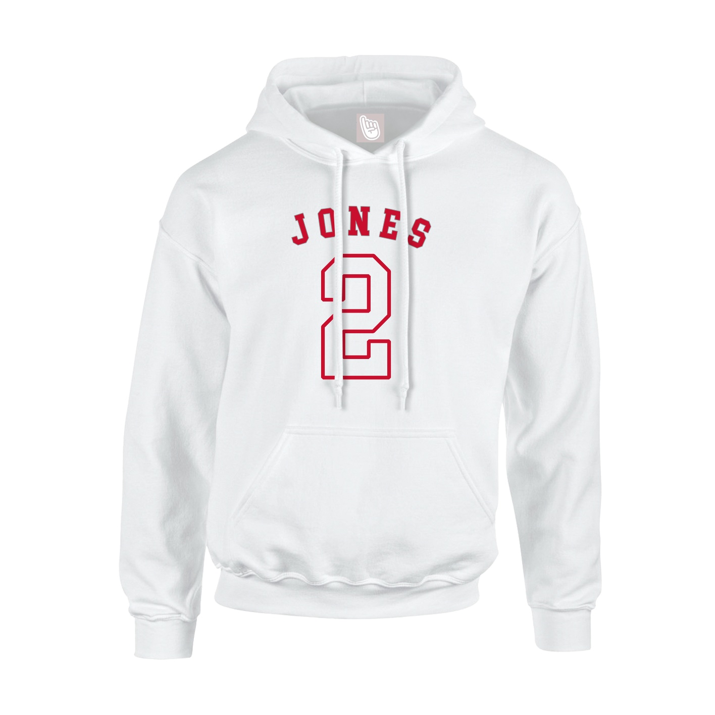 Youth Hoodie — Shirsey Arch in White
