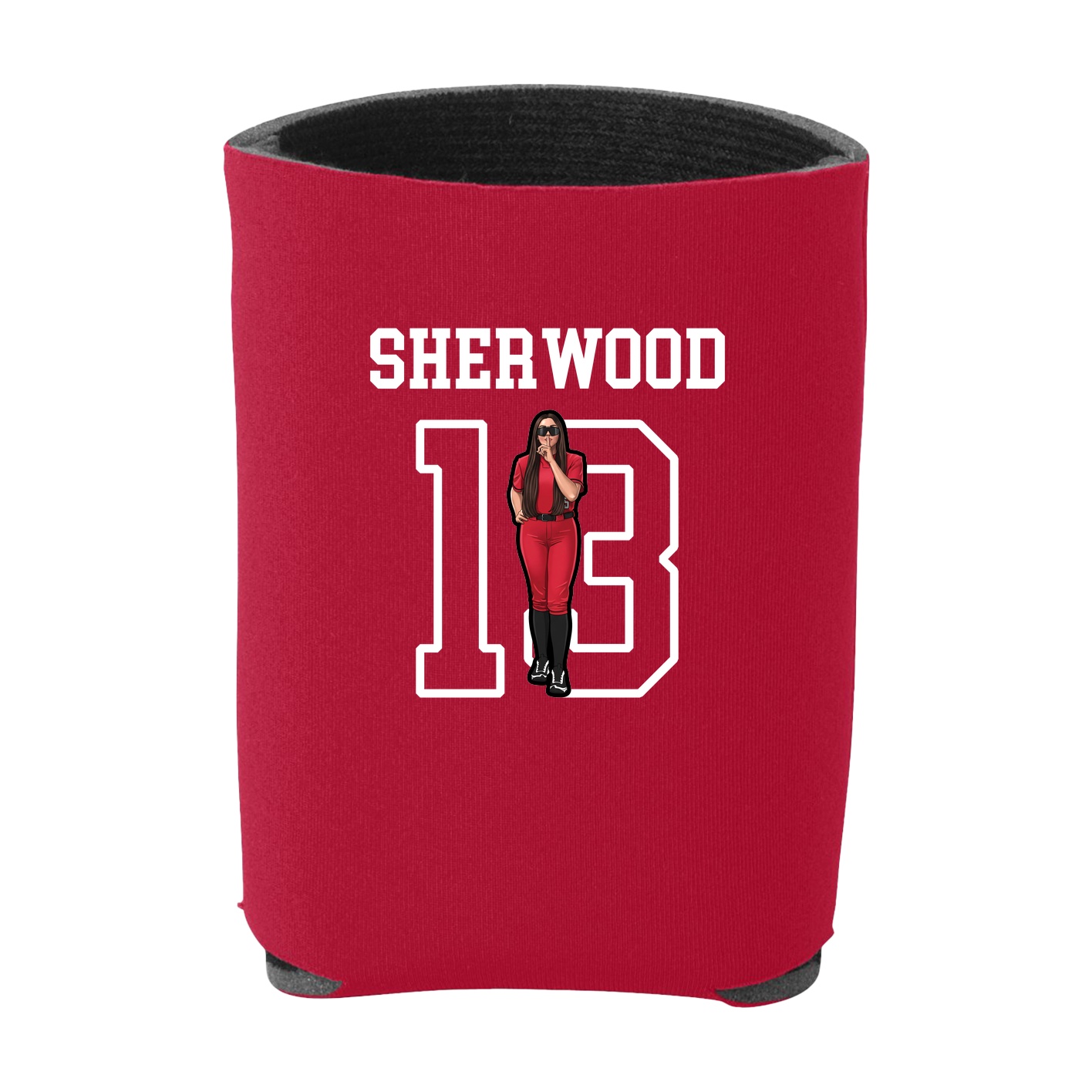 Can Holder — Shirsey in Red