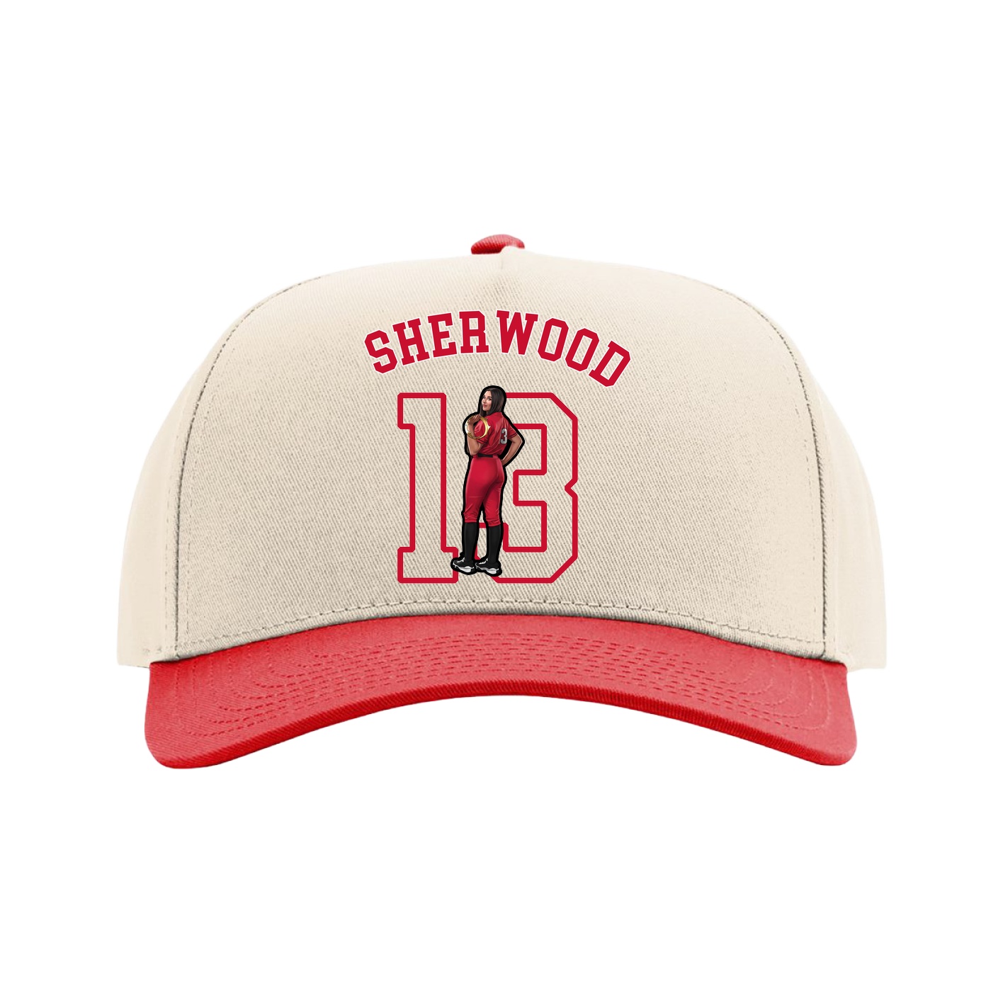 Full Fabric Five-Panel Champ Cap