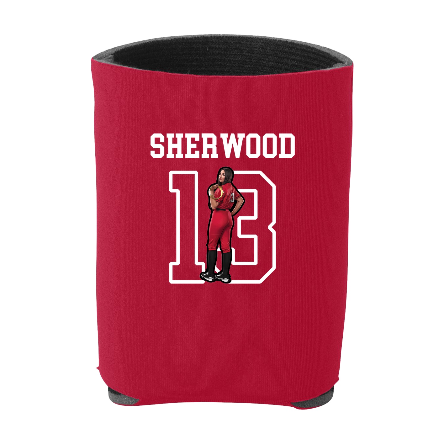 Can Holder — Shirsey in Red