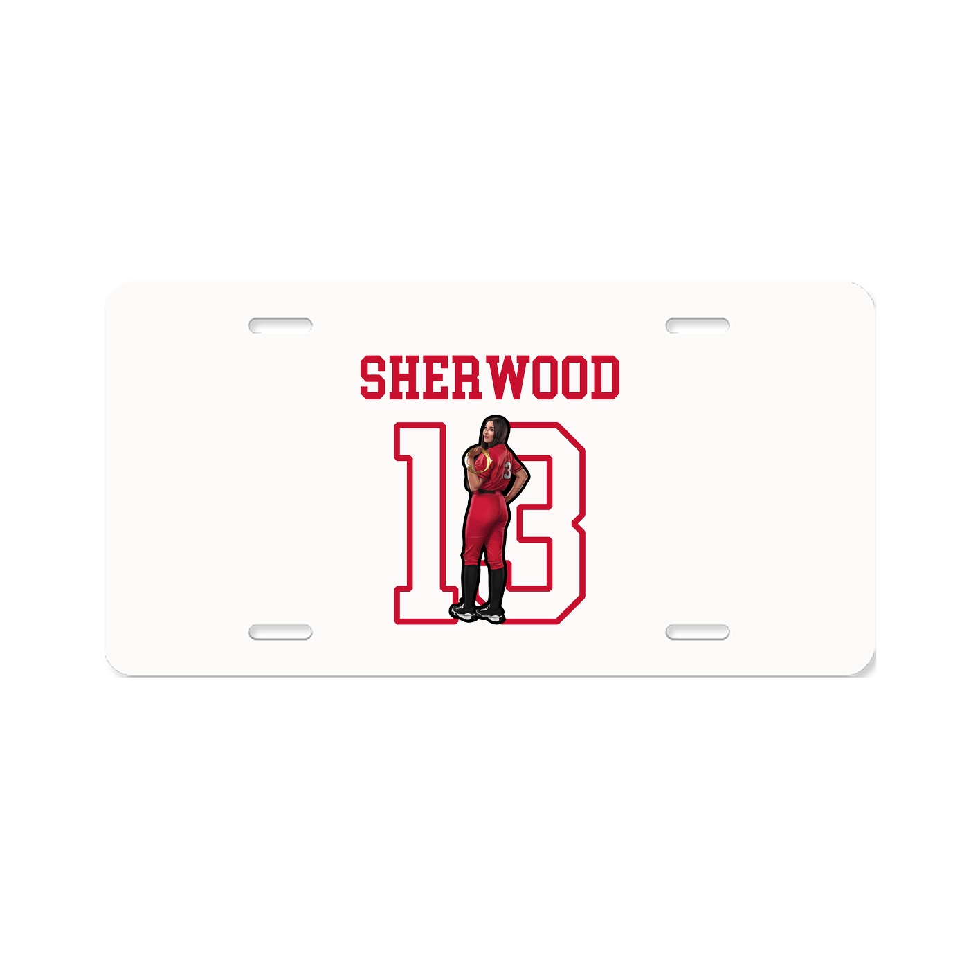 License Plate — Shirsey in Classic