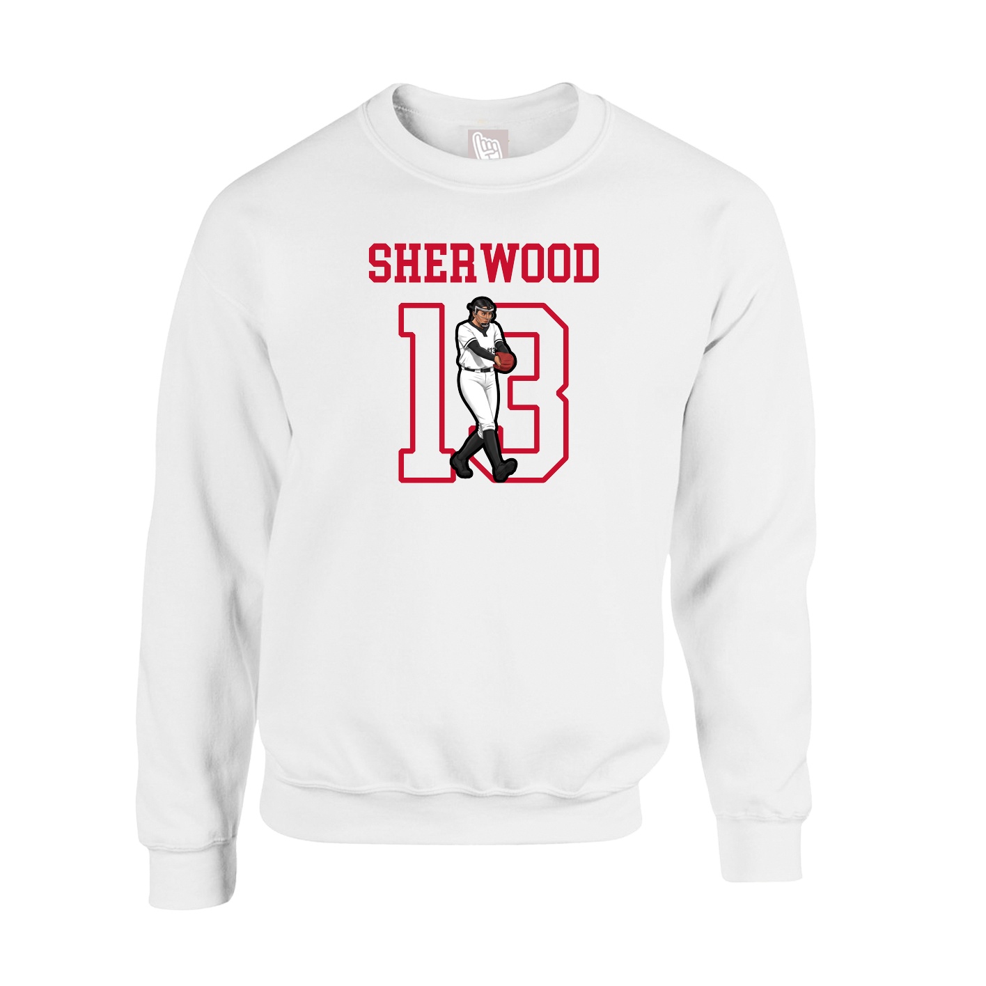 Fleece Crew — Shirsey in White