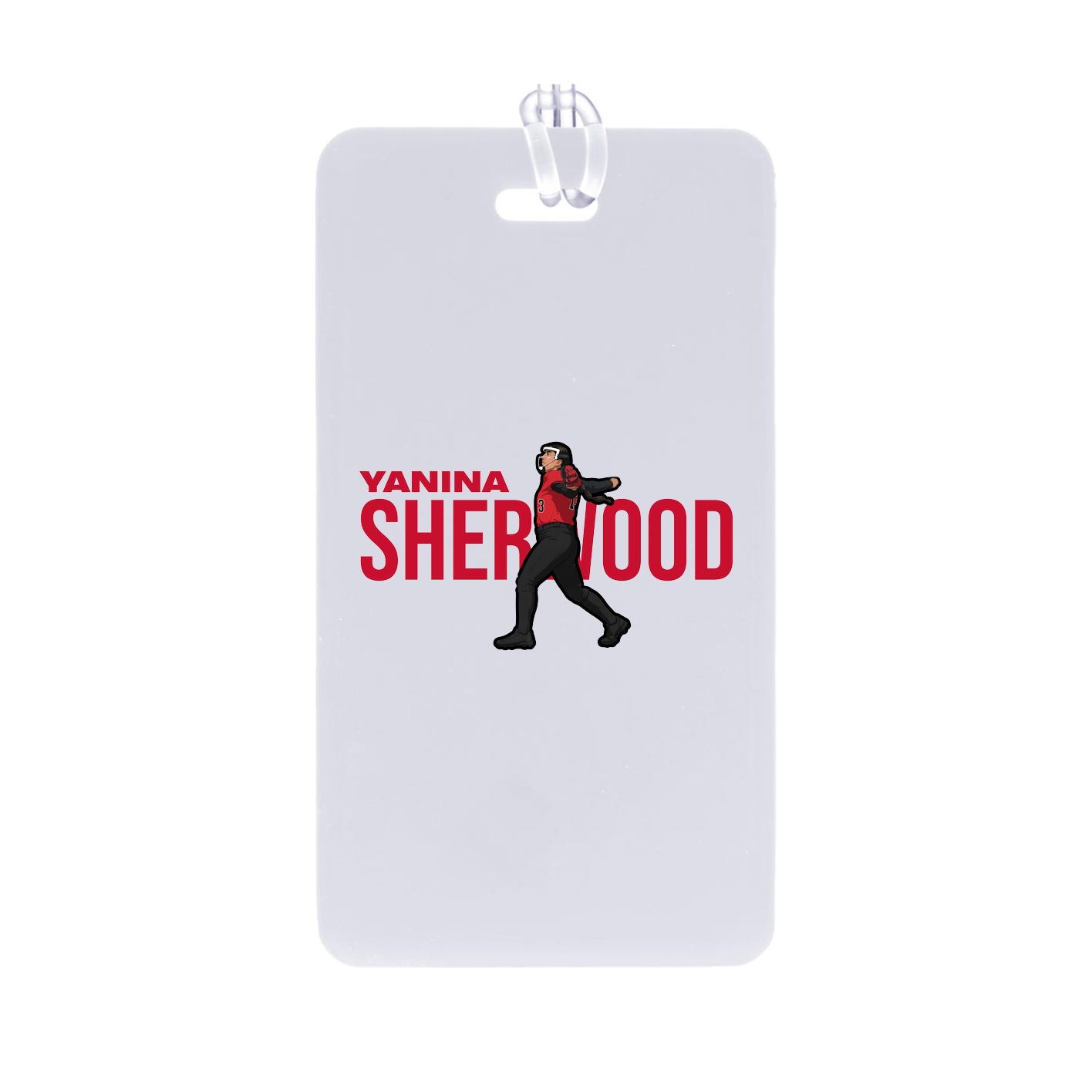 Bag Tag — Player Name in Classic