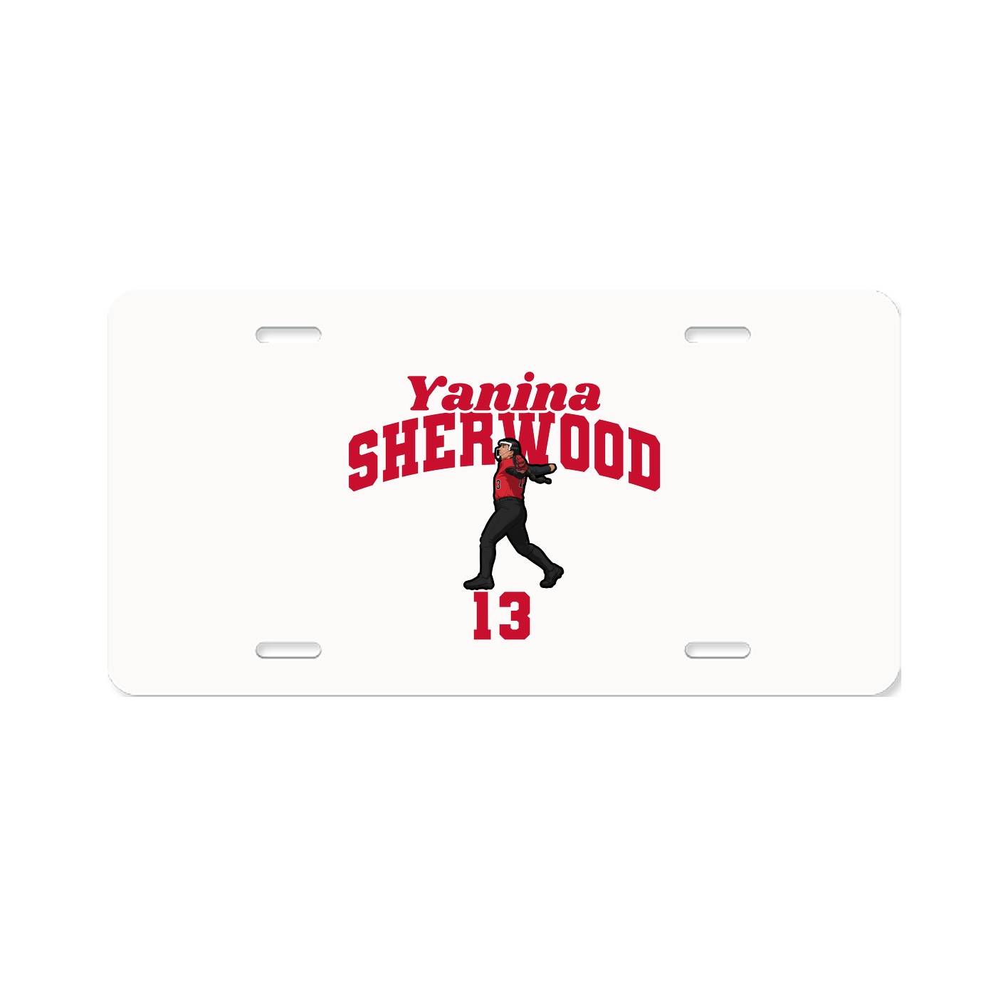 License Plate — Signature Arch in Classic