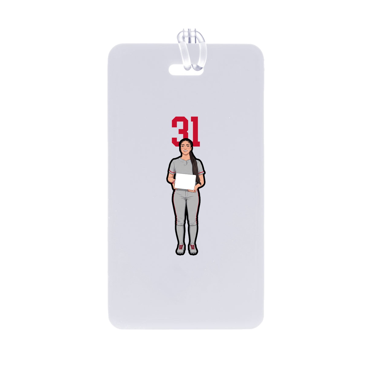 Bag Tag — Number Top in Classic