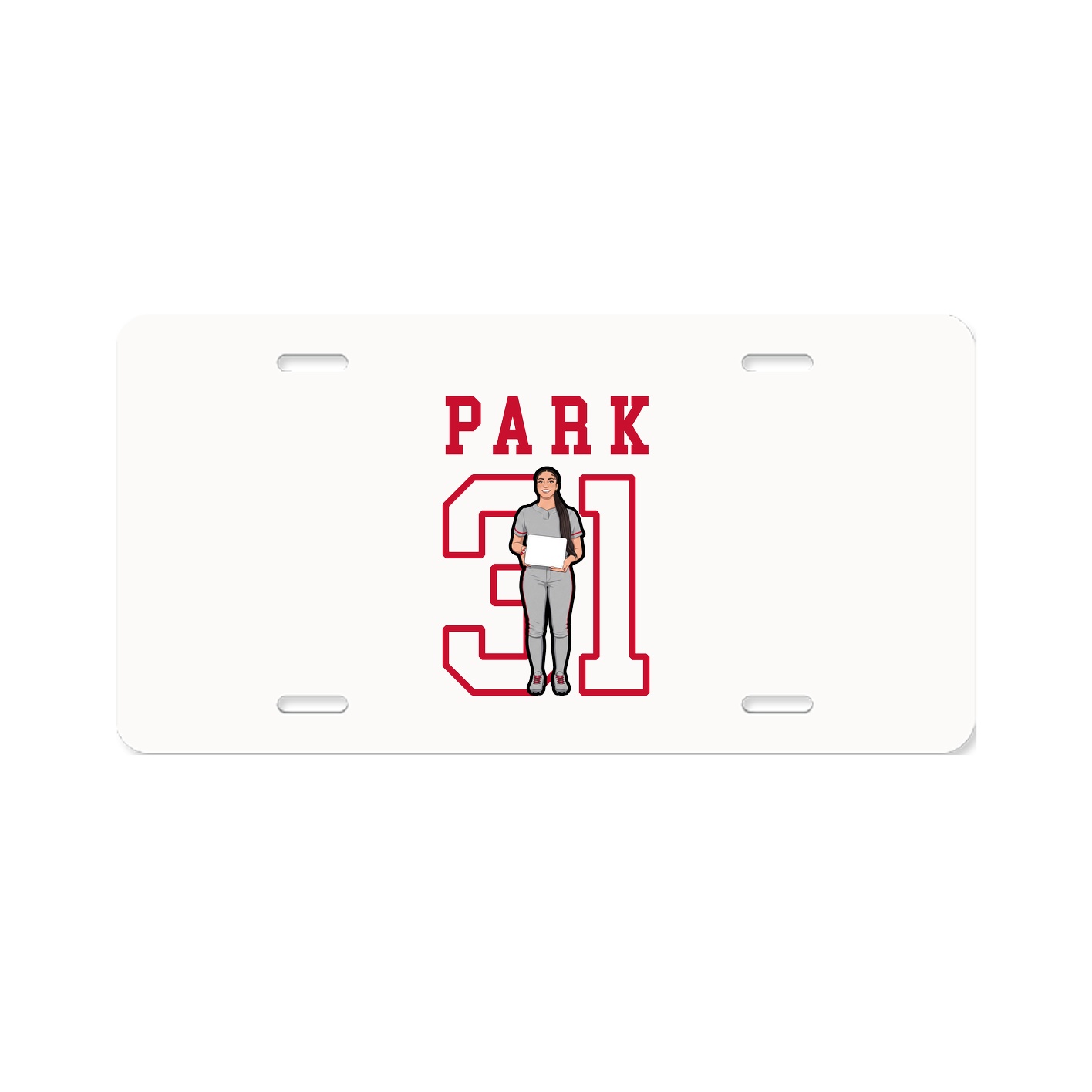 License Plate — Shirsey in Classic