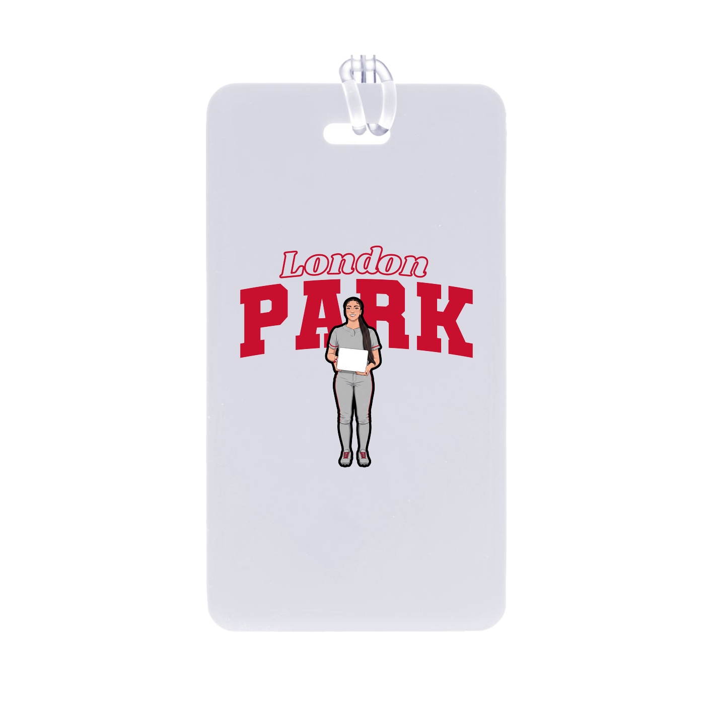 Bag Tag — Name Arch in Classic