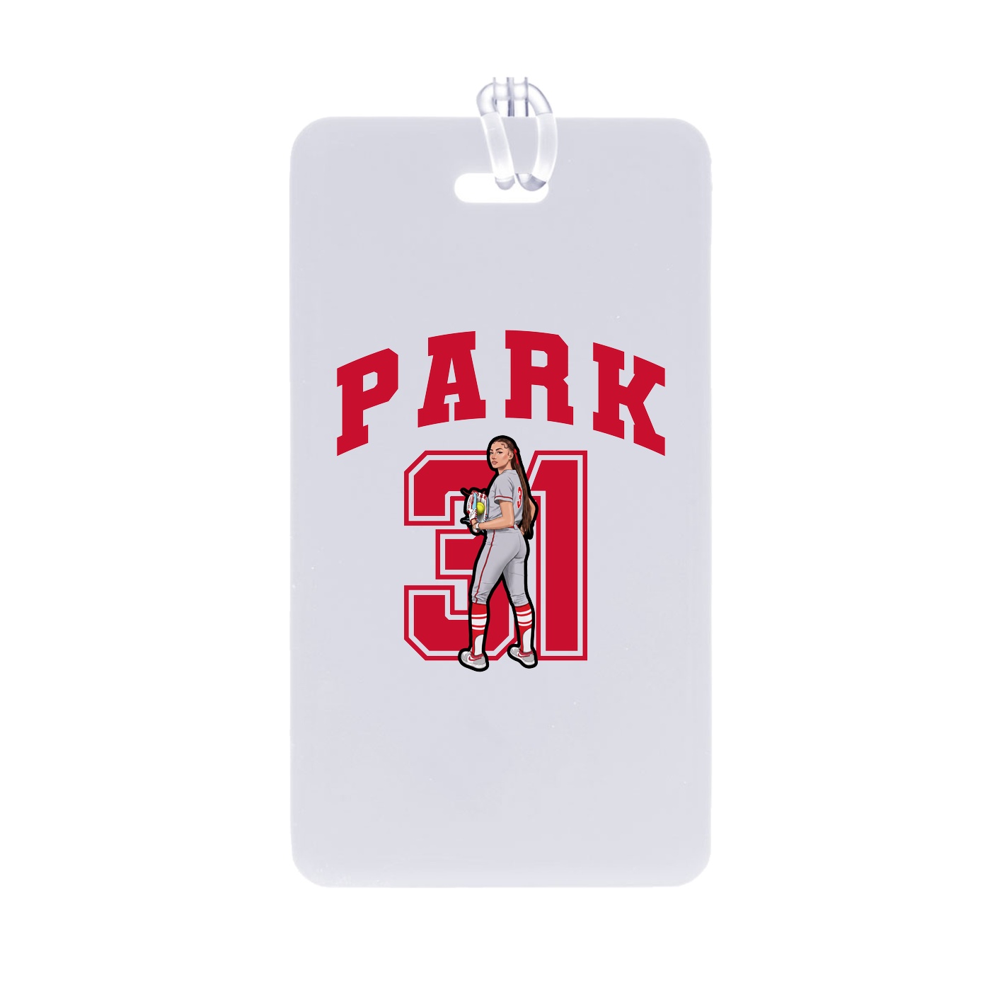 Bag Tag — Number in Classic