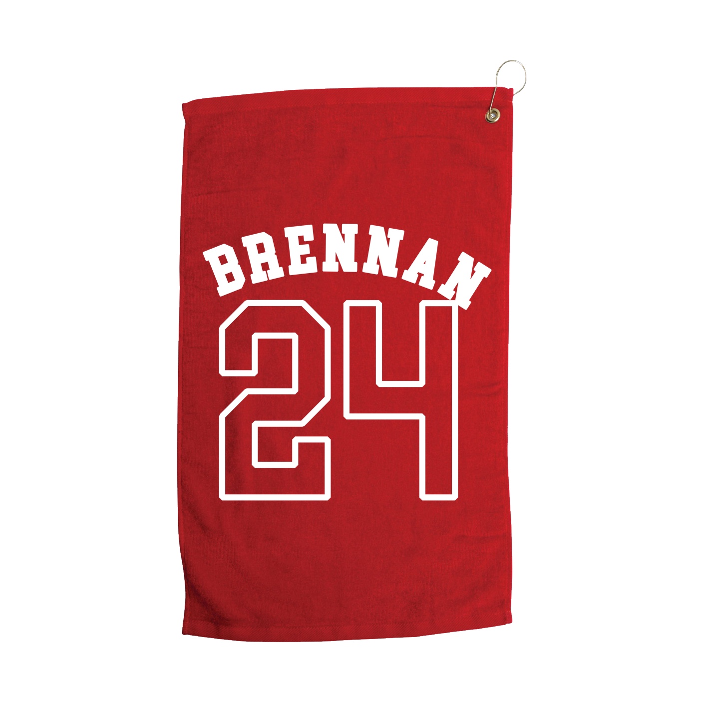 Golf Towel — Shirsey Arch in Red