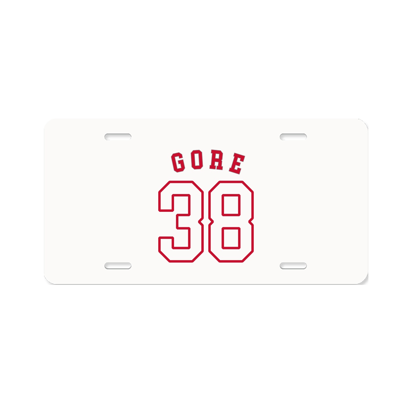 License Plate — Shirsey Arch in Classic