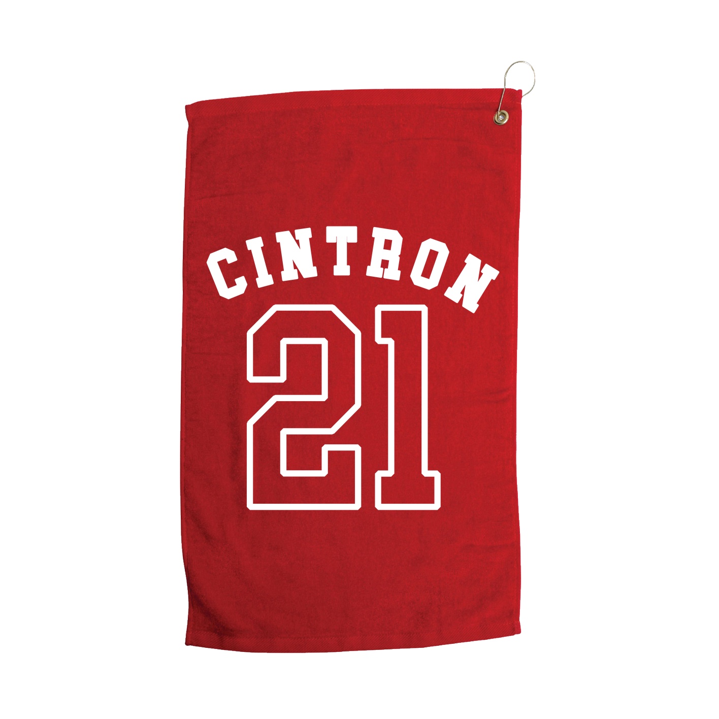 Golf Towel — Shirsey Arch in Red