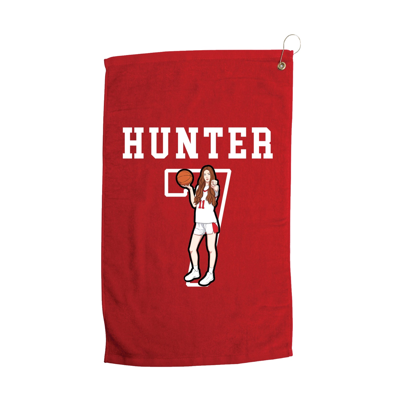 Golf Towel — Shirsey in Red