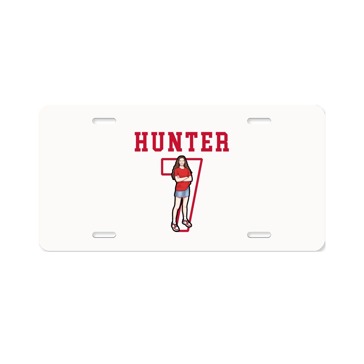 License Plate — Shirsey in Classic