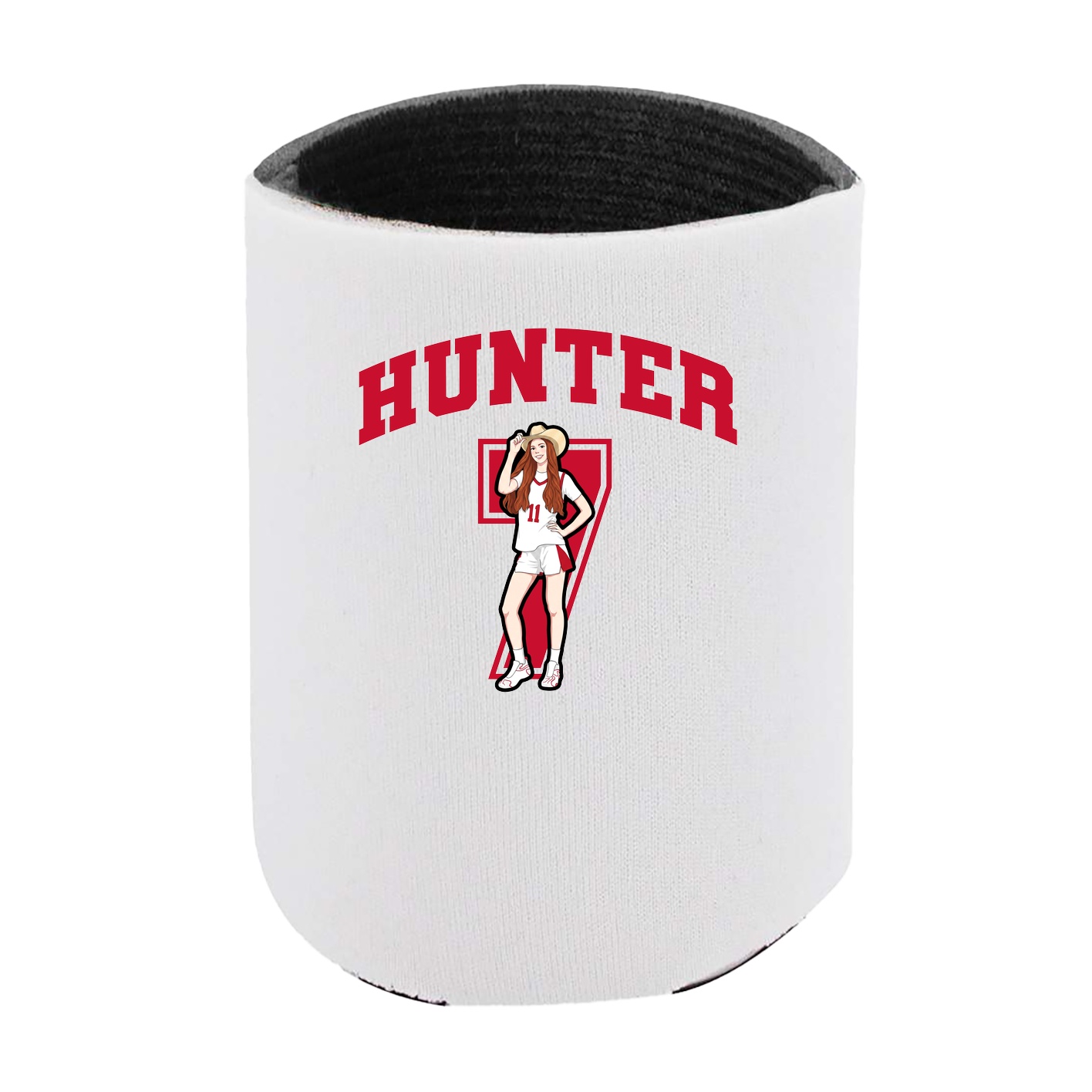 Can Holder — Number in White