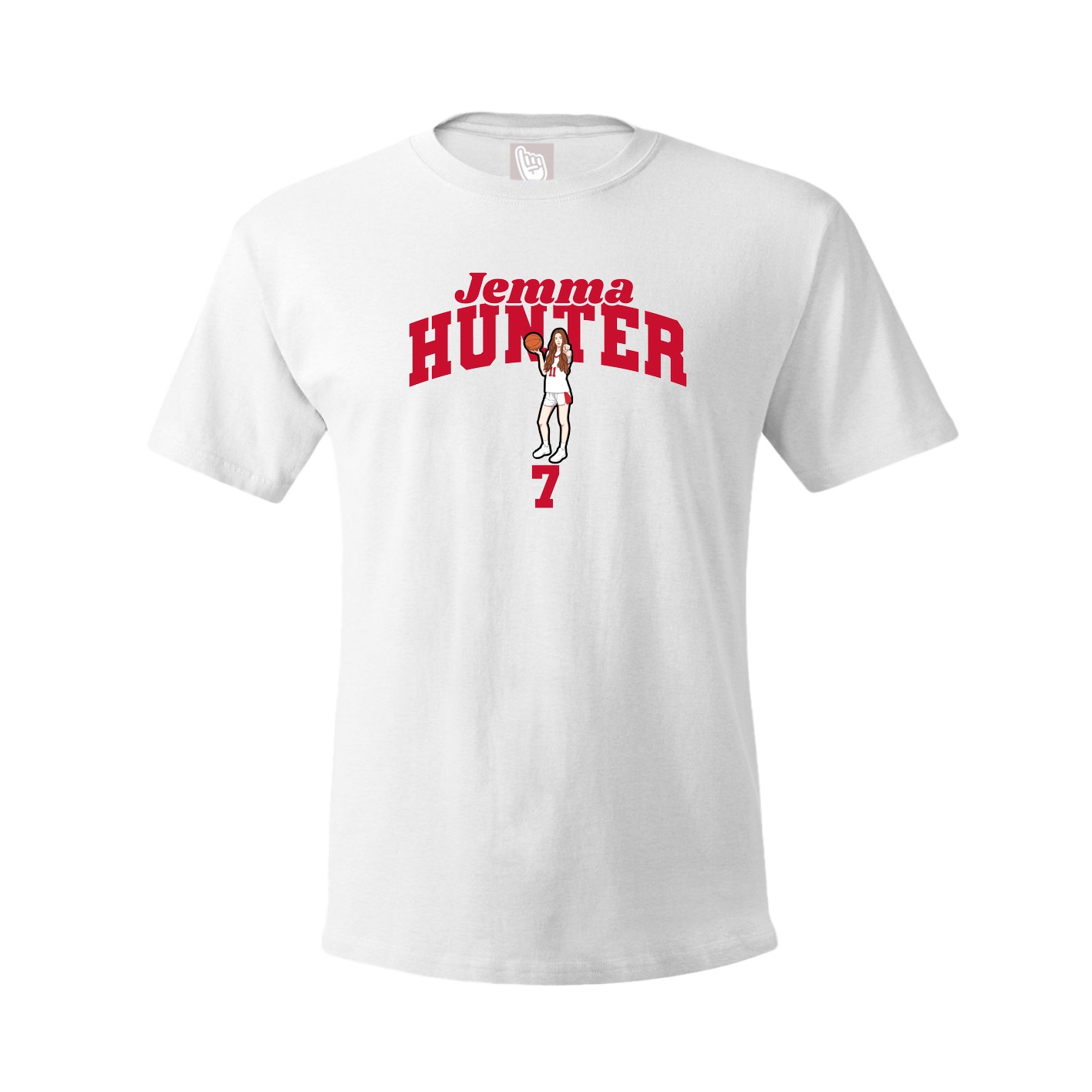 Tee — Signature Arch in White