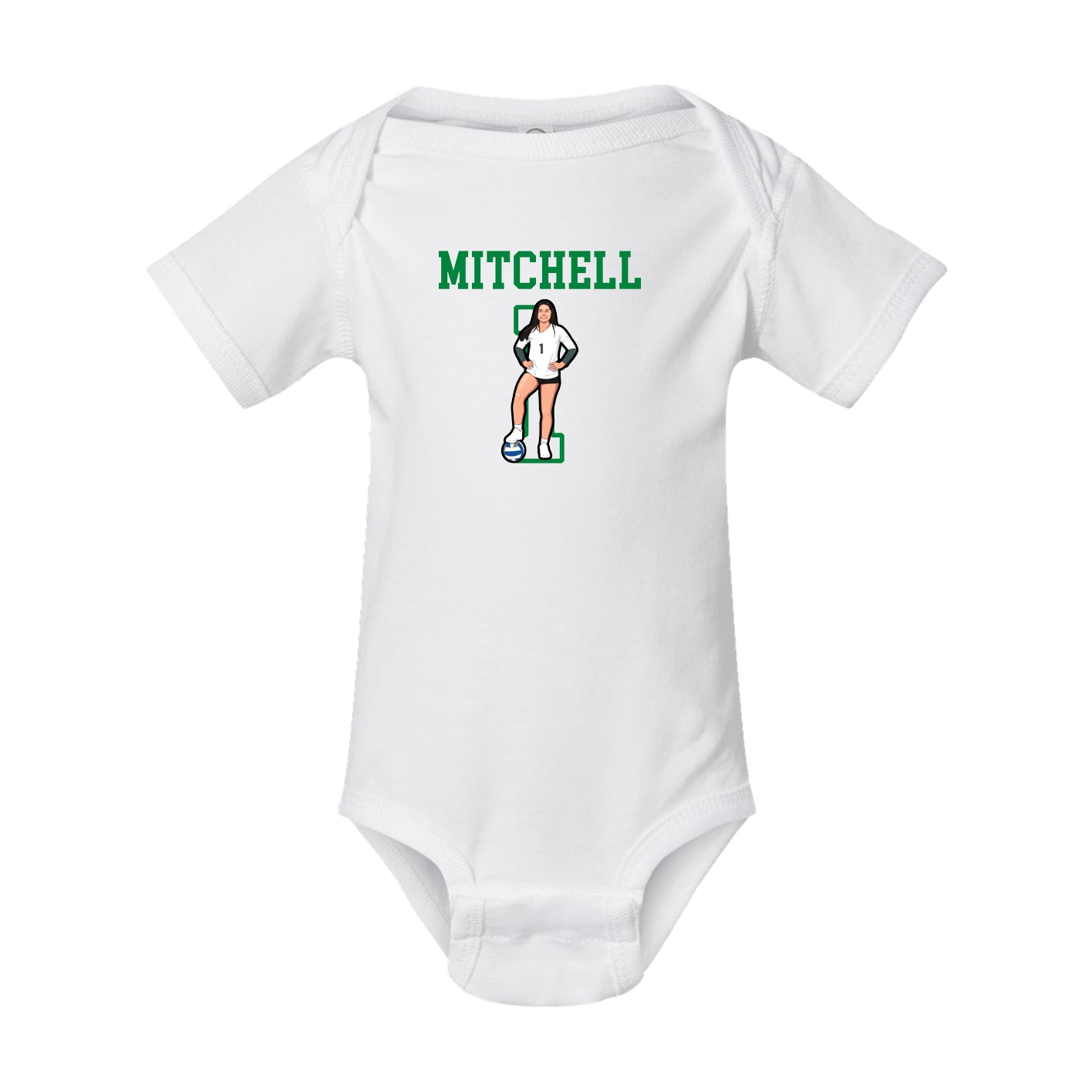 Baby Onesie — Shirsey in White