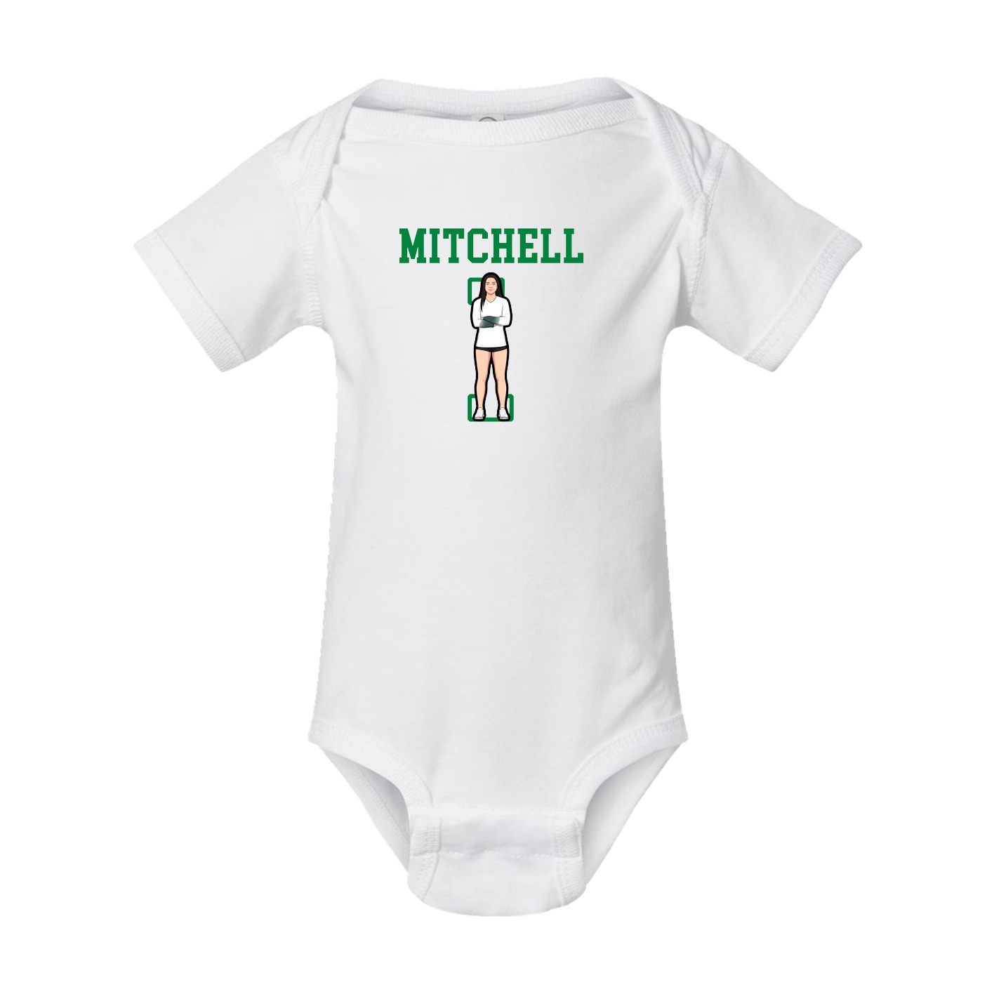 Baby Onesie — Shirsey in White